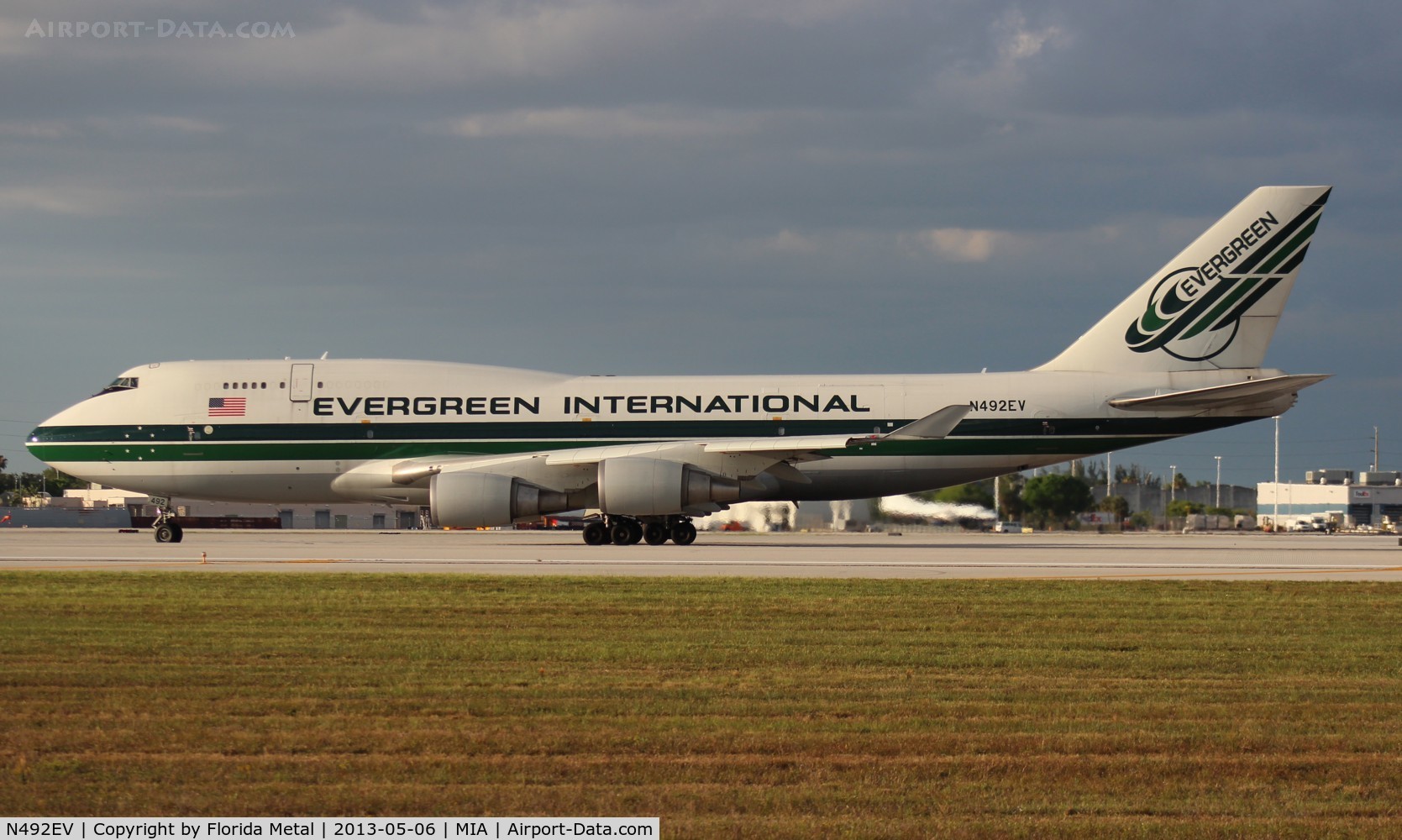 N492EV, 1991 Boeing 747-446 C/N 25308, Evergreen Airways Cargo 747-400 former Japan Airlines