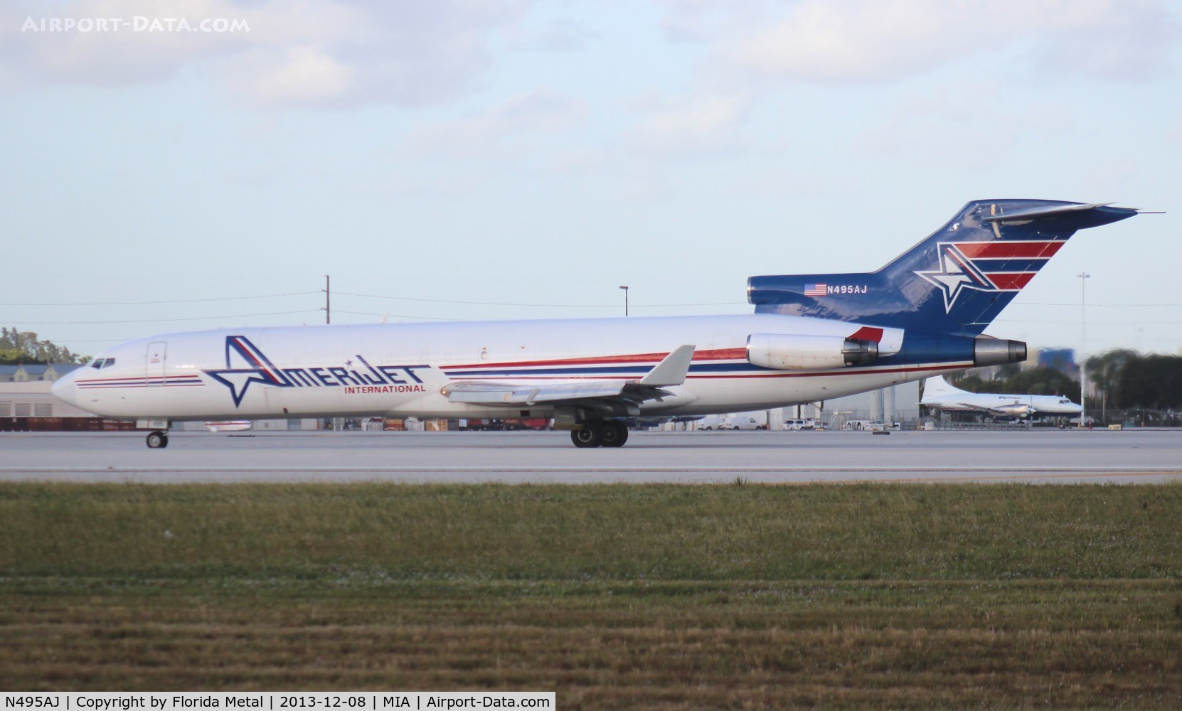 N495AJ, 1975 Boeing 727-233F C/N 20937, Amerijet 727-200