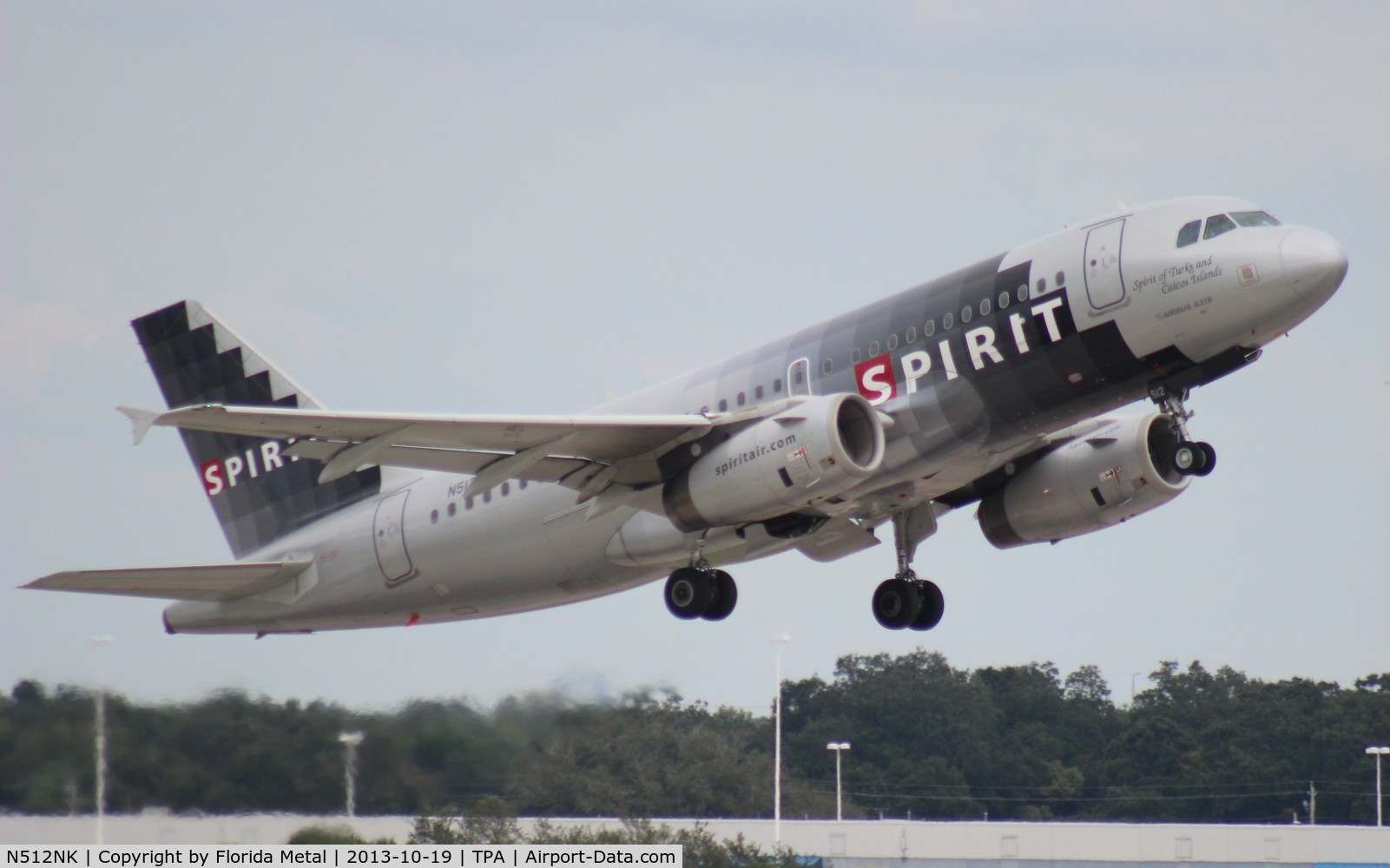 N512NK, 2006 Airbus A319-132 C/N 2673, Spirit A319