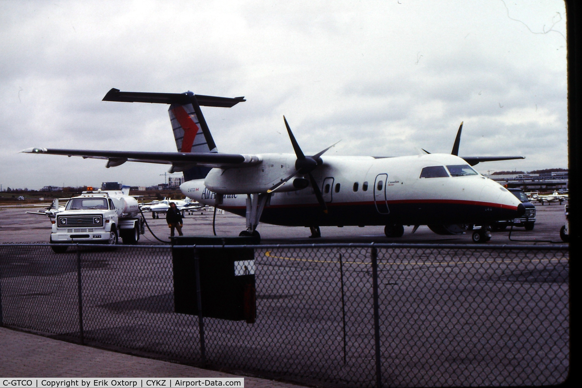 C-GTCO, 1988 De Havilland Canada DHC-8-102 Dash 8 Dash 8 C/N 119, C-GTCO in YKZ