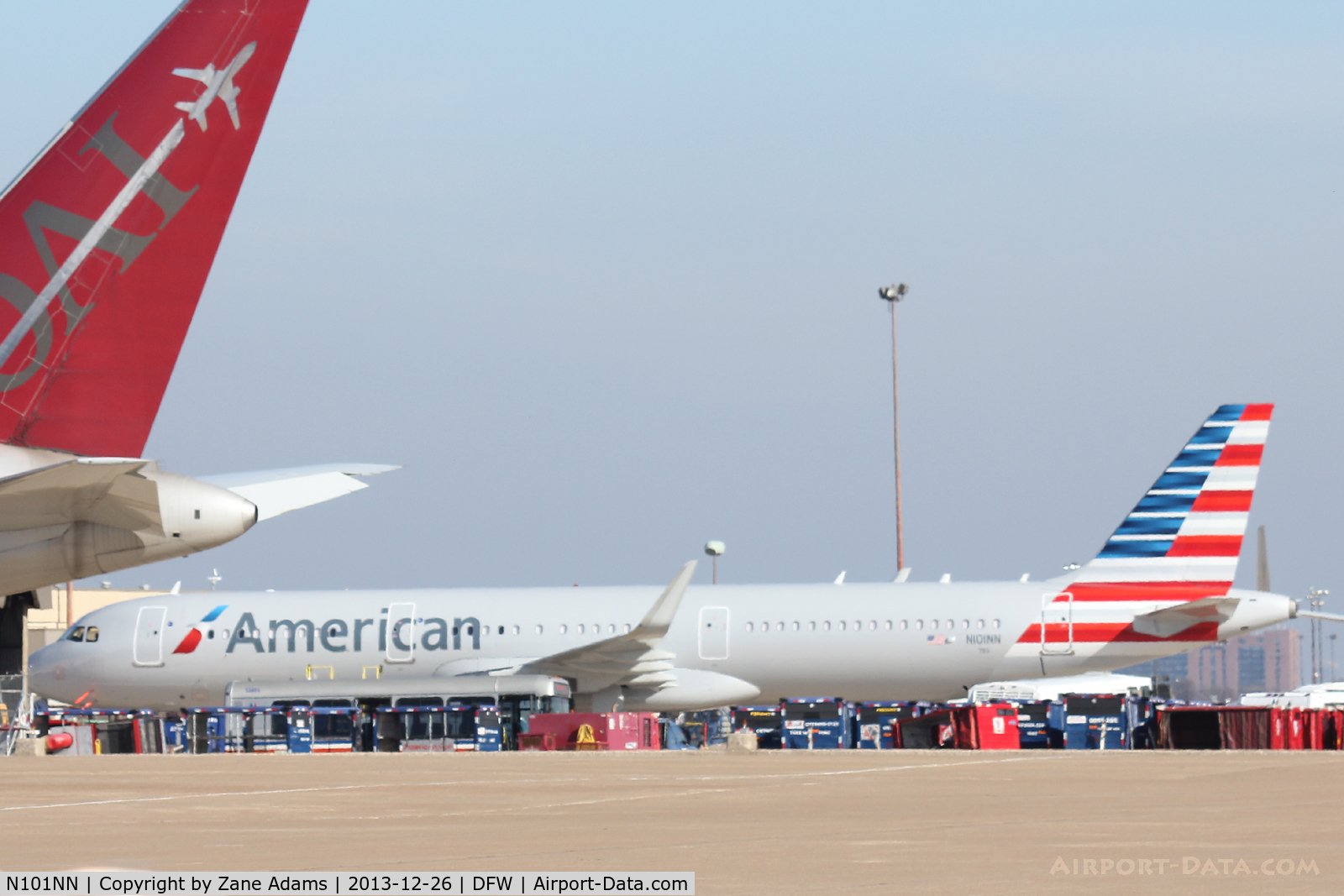 N101NN, 2013 Airbus A321-231 C/N 5834, American Airlines A321 at DFW Airport