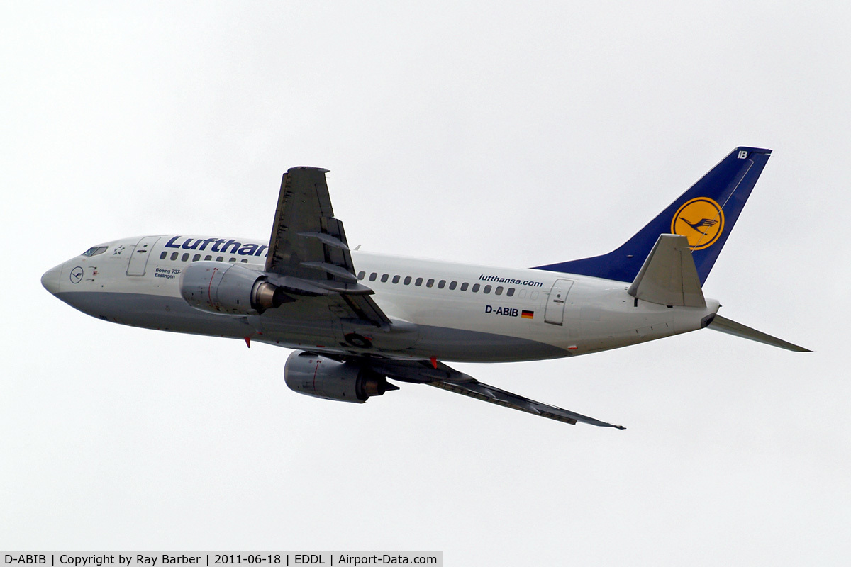 D-ABIB, 1990 Boeing 737-530 C/N 24816, Boeing 737-530 [24816] (Lufthansa) Dusseldorf~D 18/06/2011