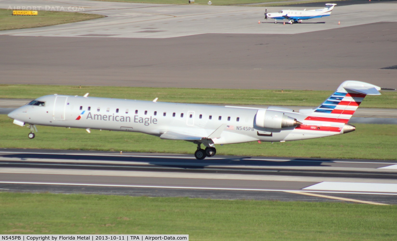 N545PB, Bombardier CRJ-702 (CL-600-2C10) Regional Jet C/N 10325, American Eagle CRJ-700