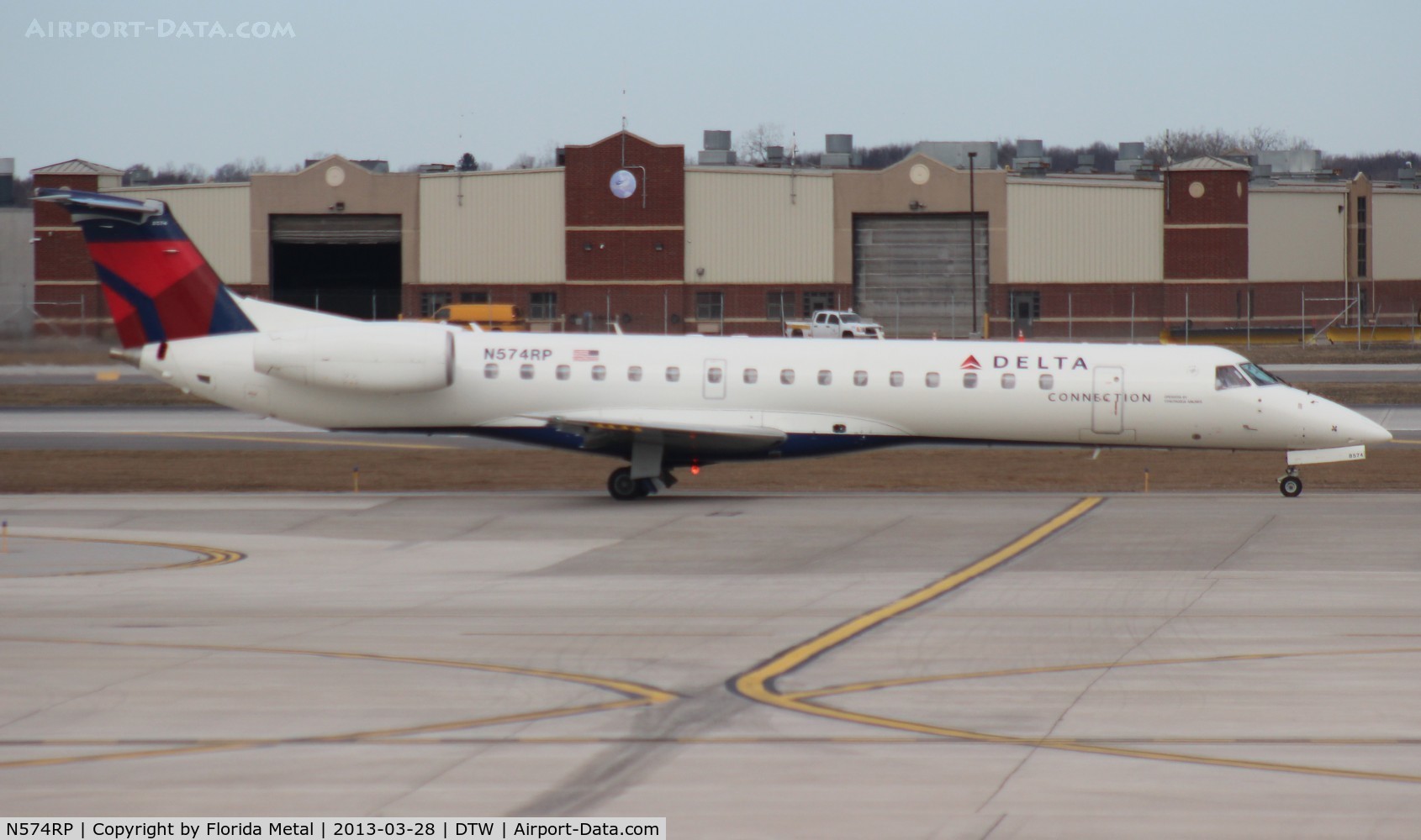 N574RP, 2004 Embraer ERJ-145LR (EMB-145LR) C/N 14500845, Delta Connection E145LR