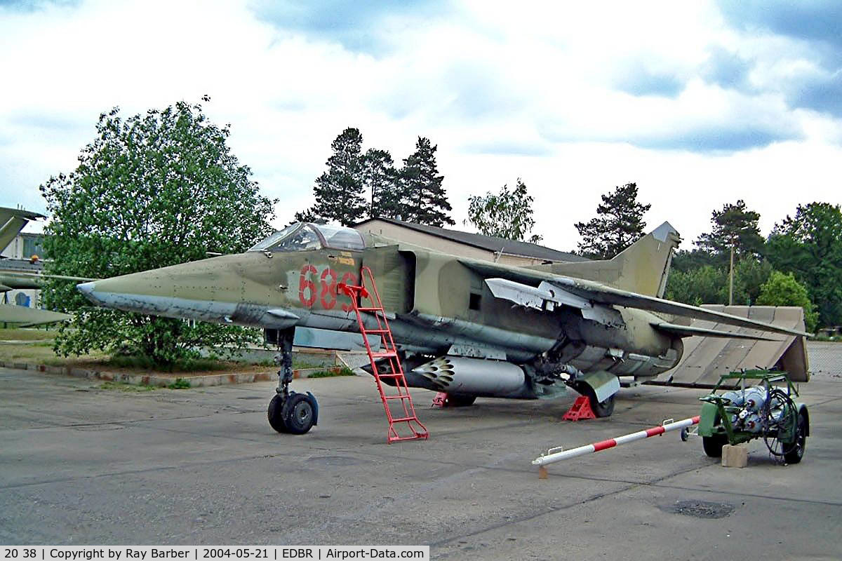 20 38, 1979 Mikoyan-Gurevich MiG-23BN C/N 0393211085, Mikoyan-Gurevich MiG-23BN Flogger [0393211085] (German Air Force) Rothenburg-Gorlitz~D 21/05/2004