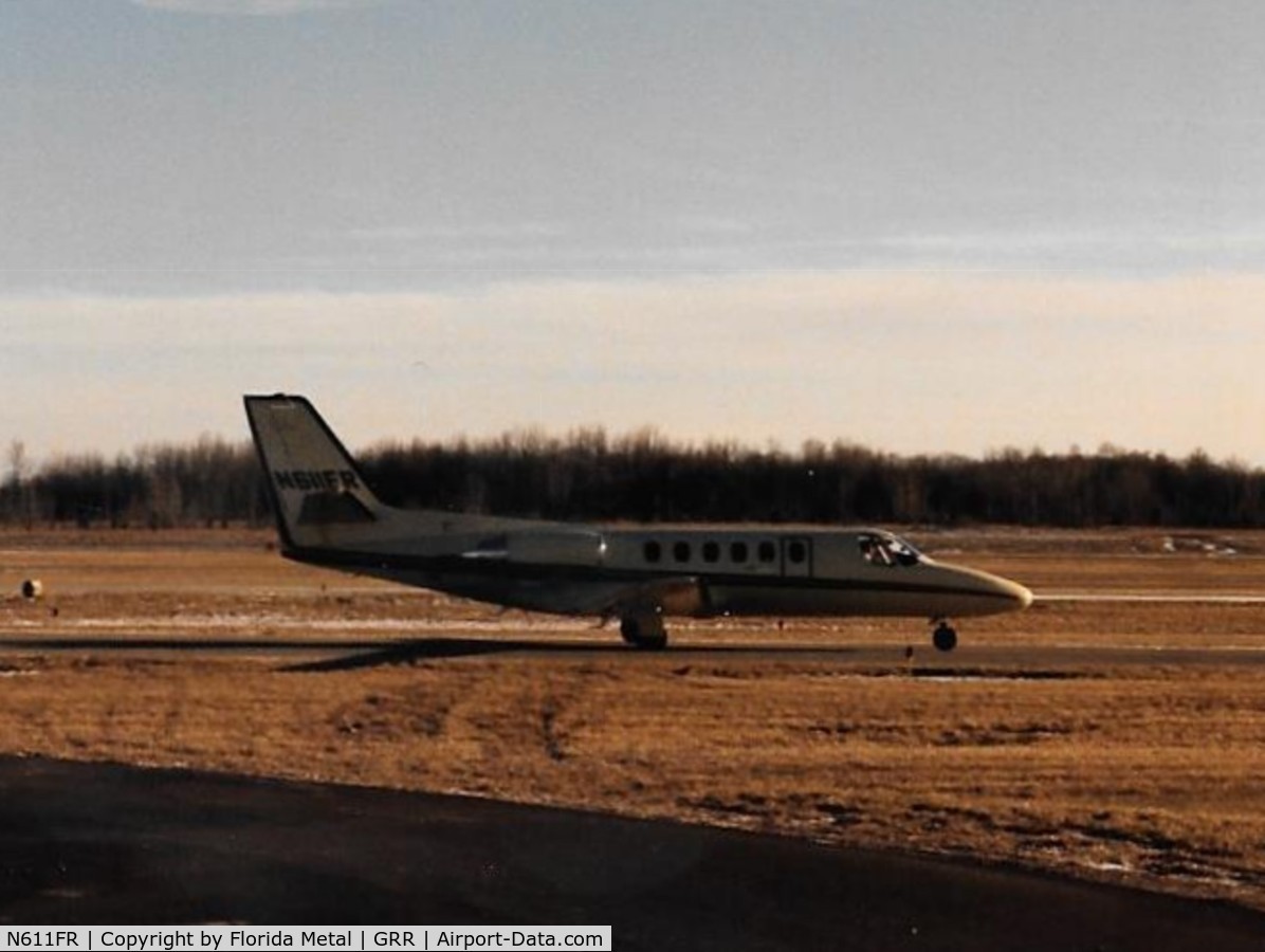 N611FR, Cessna 500 Citation 1 C/N Not found N611FR, Citation 1 taken back in the late 1980s