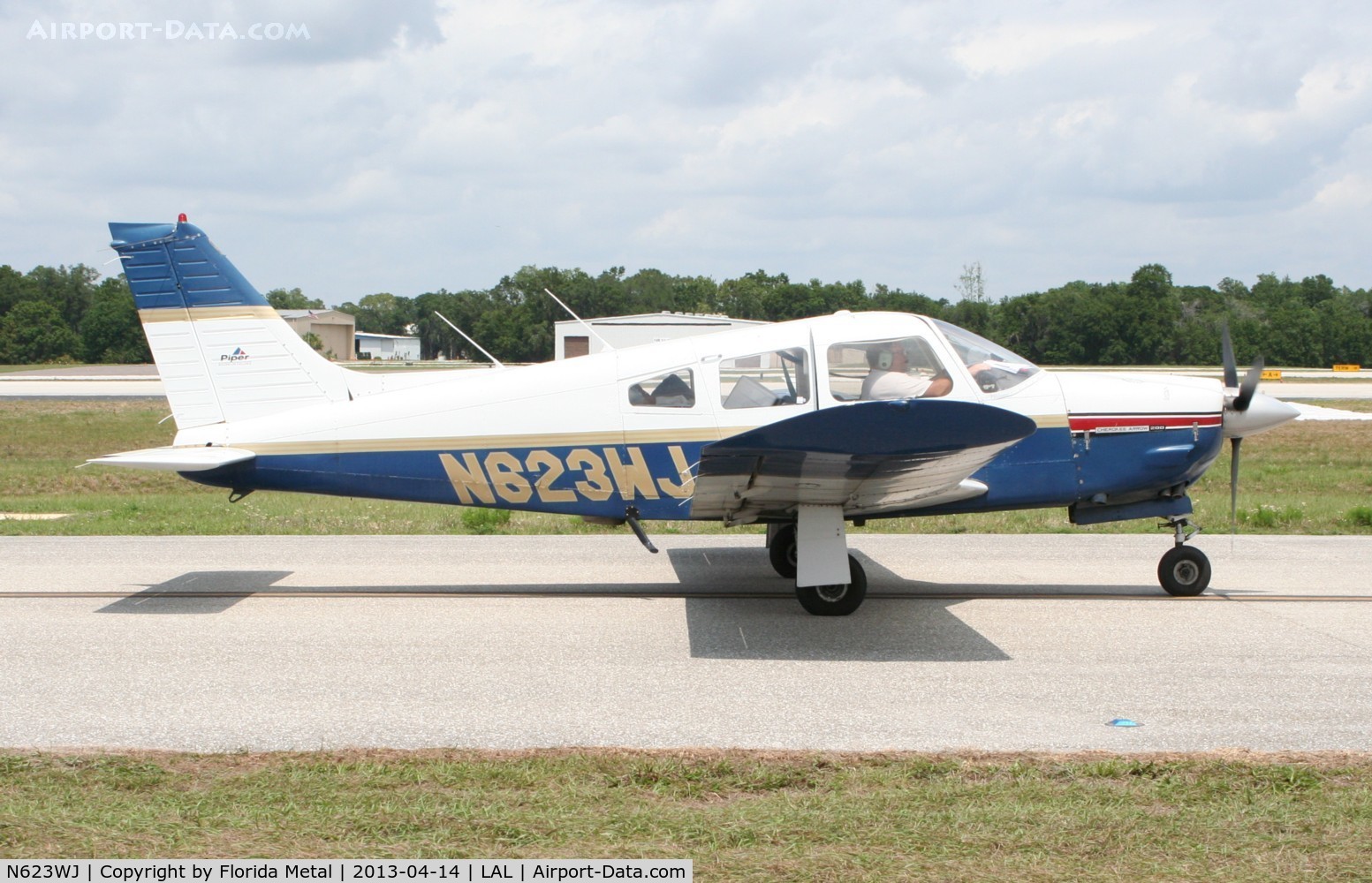 N623WJ, 1974 Piper PA-28R-200 C/N 28R-7435109, Piper PA-28R-200
