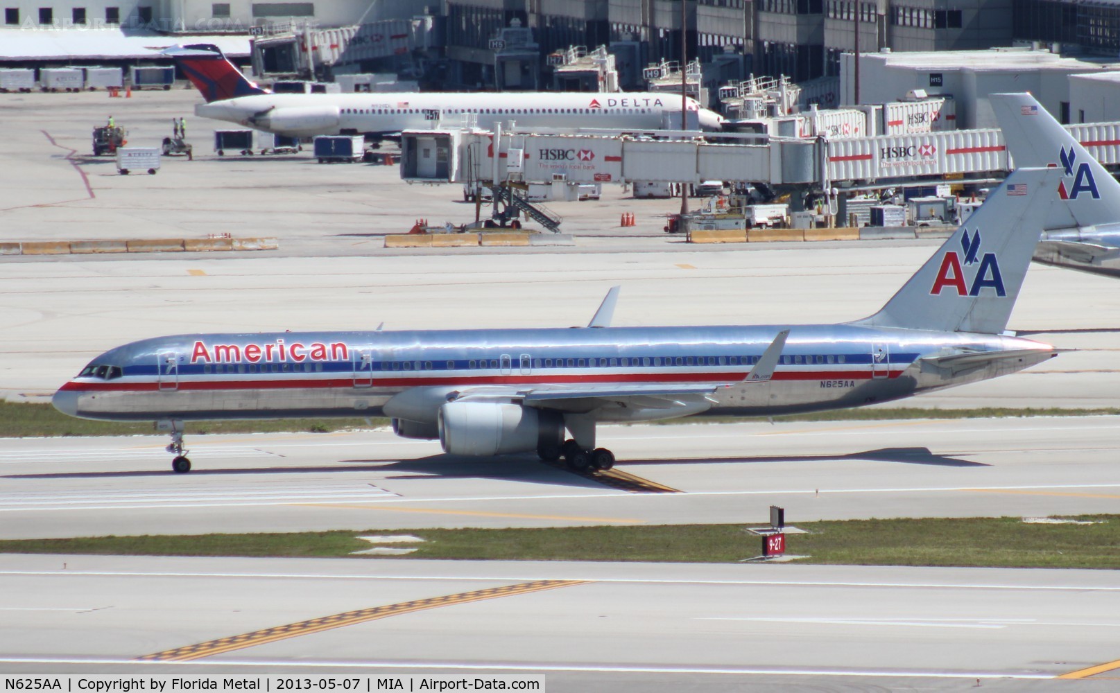 N625AA, 1990 Boeing 757-223 C/N 24583, American 757-200