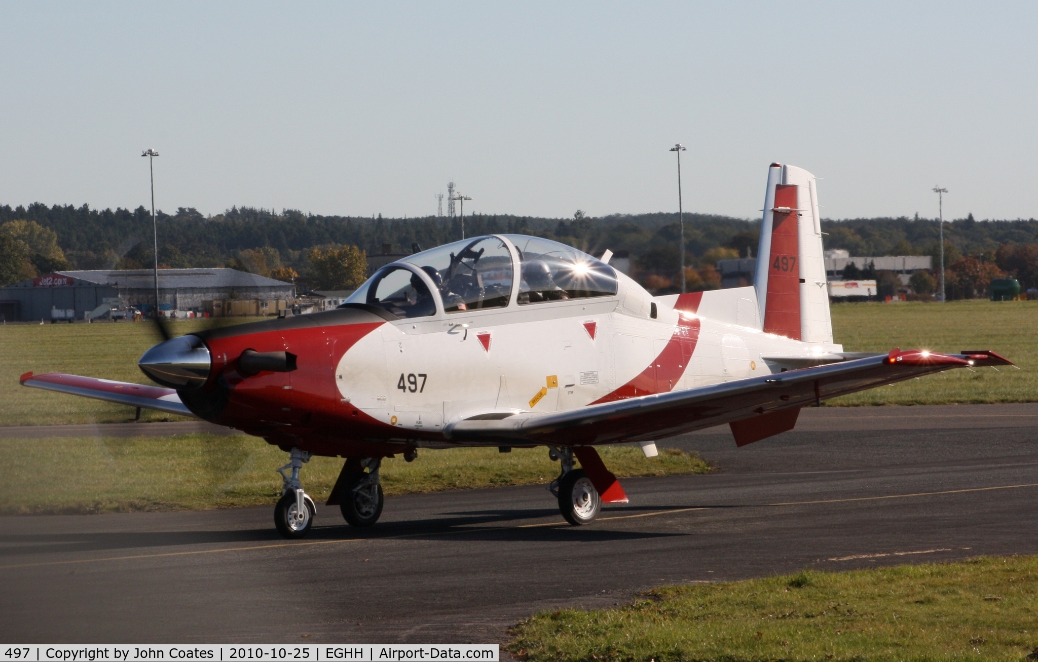 497, 2010 Hawker Beechcraft T-6A Efroni C/N PI-16, On delivery