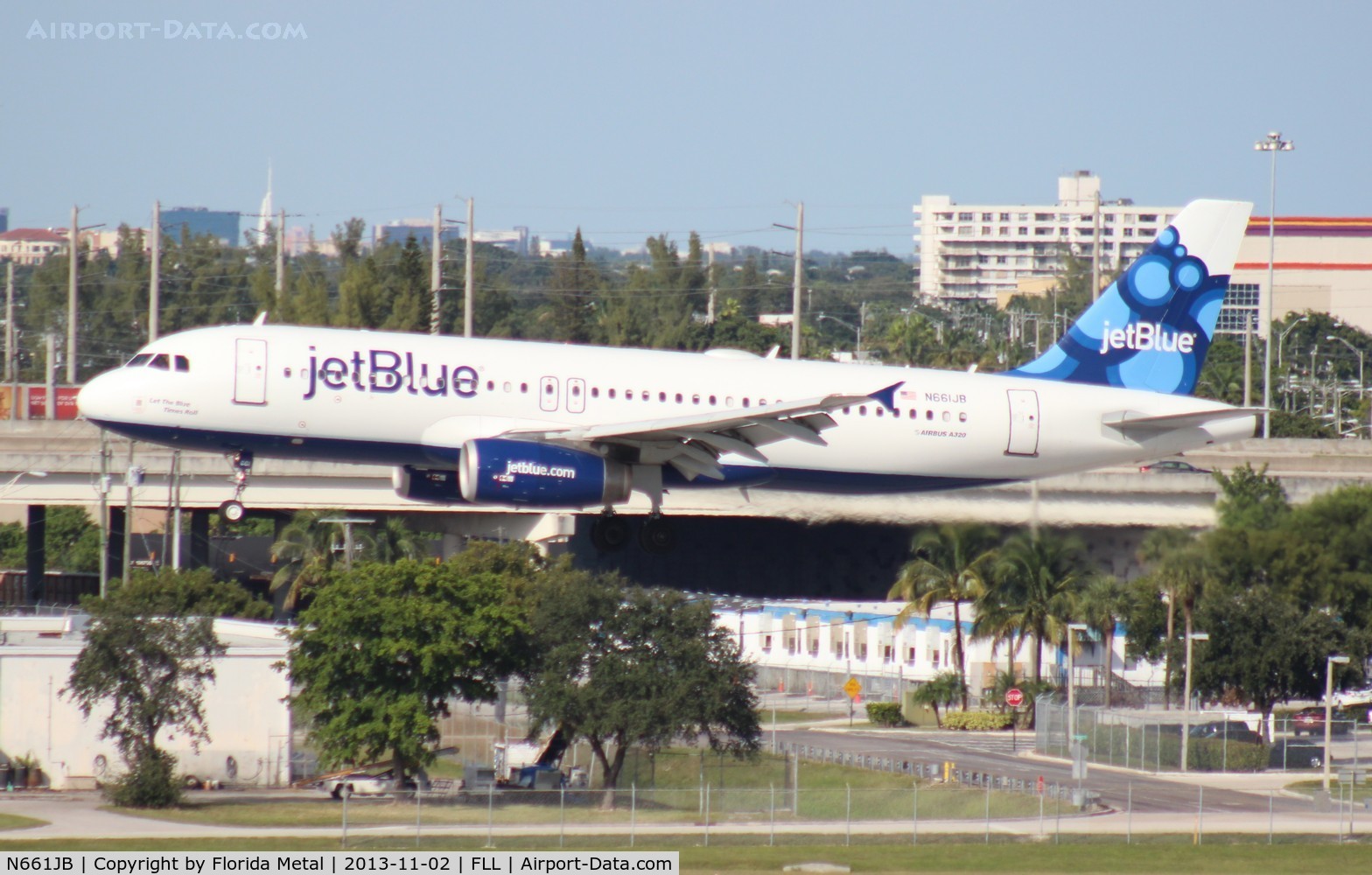 N661JB, 2007 Airbus A320-232 C/N 3228, Jet Blue A320