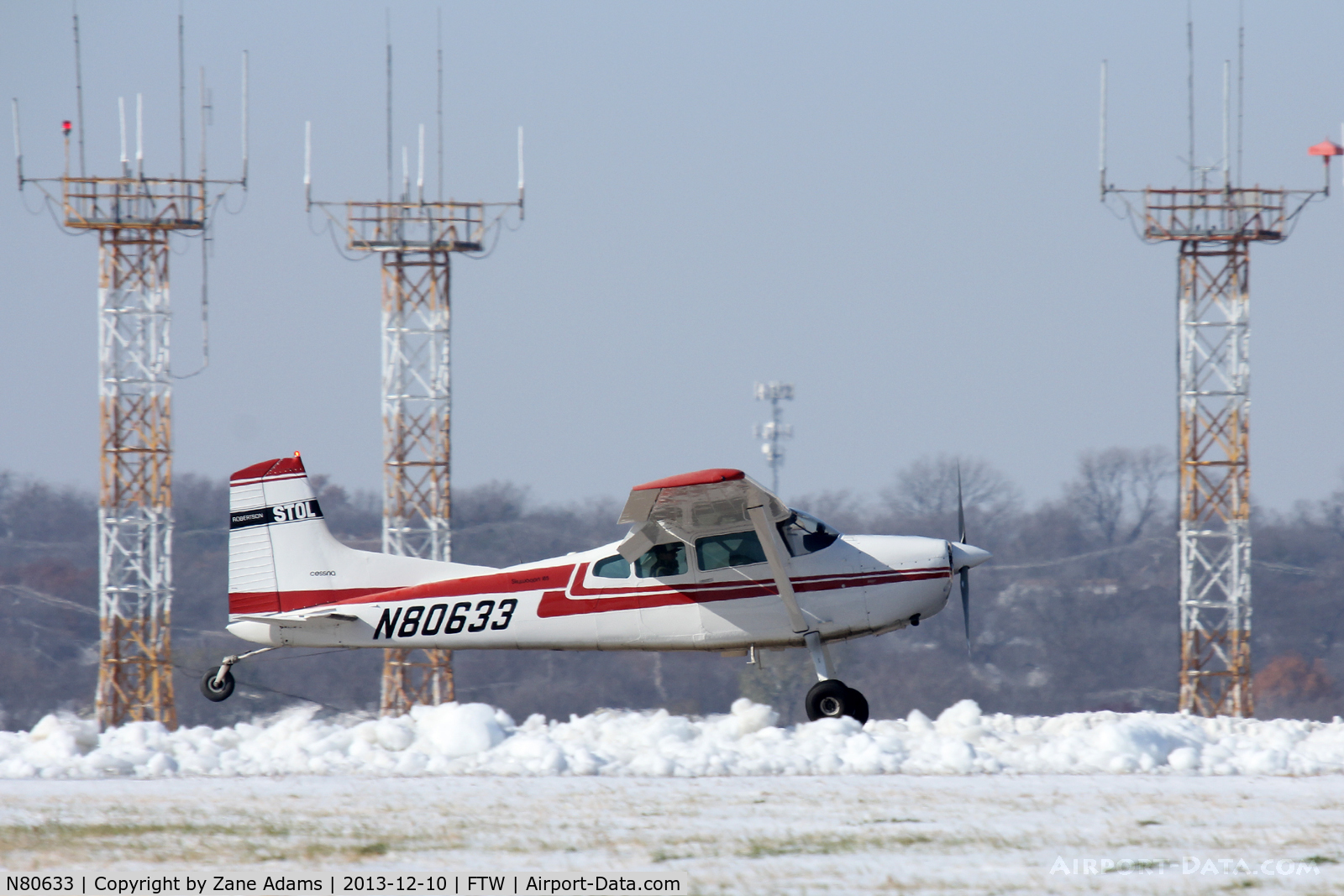 N80633, 1976 Cessna A185F Skywagon 185 C/N 18503132, At Meacham Field - Fort Worth, TX