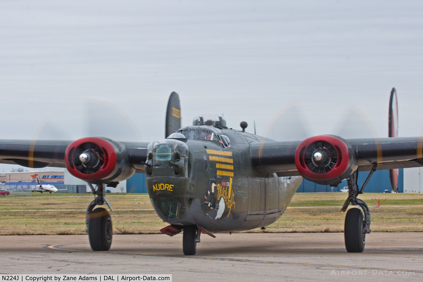 N224J, 1944 Consolidated B-24J-85-CF Liberator C/N 1347 (44-44052), Collings Foundation 2014 Dallas visit.