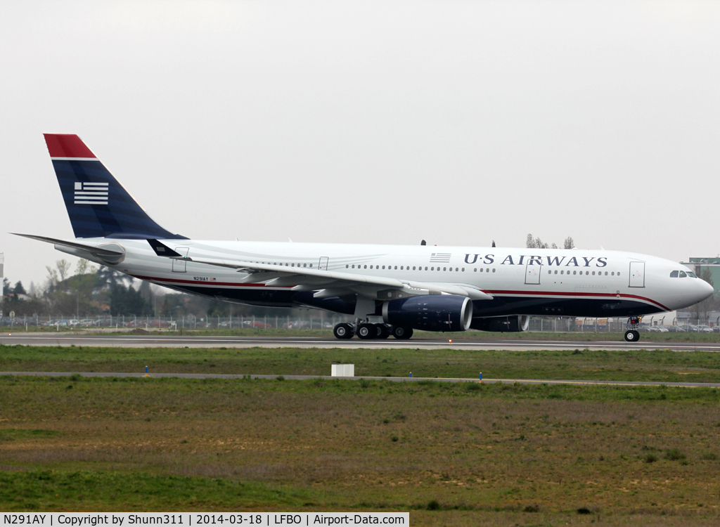 N291AY, 2014 Airbus A330-243 C/N 1502, Delivery day...