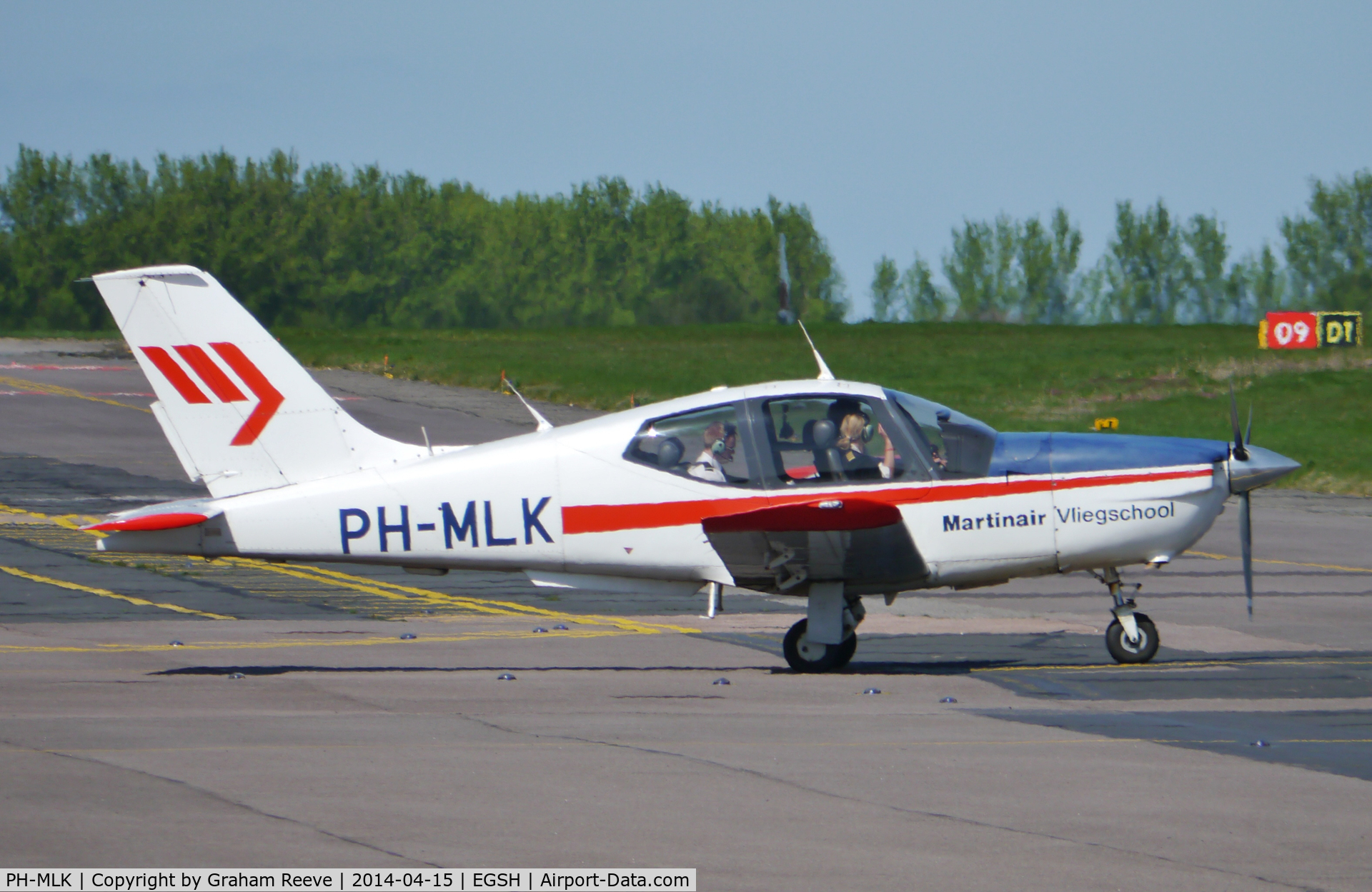 PH-MLK, 2000 Socata TB-20 GT C/N 2036, About to depart.