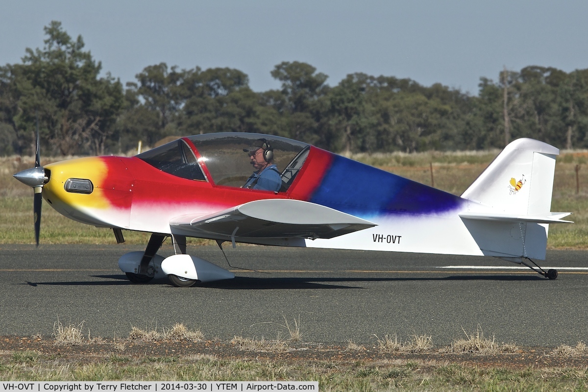 VH-OVT, 2012 Sonex Sonex C/N 10057, At Temora Airport during the 40th Anniversary Fly-In of the Australian Antique Aircraft Association