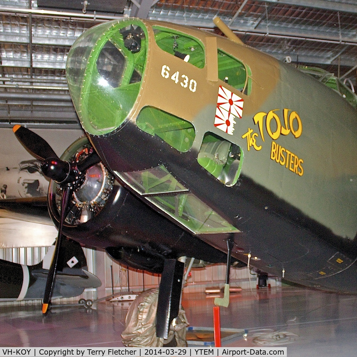 VH-KOY, 1939 Lockheed Hudson IVA C/N 6041, Exhibited at the Temora Aviation Museum in New South Wales , Australia