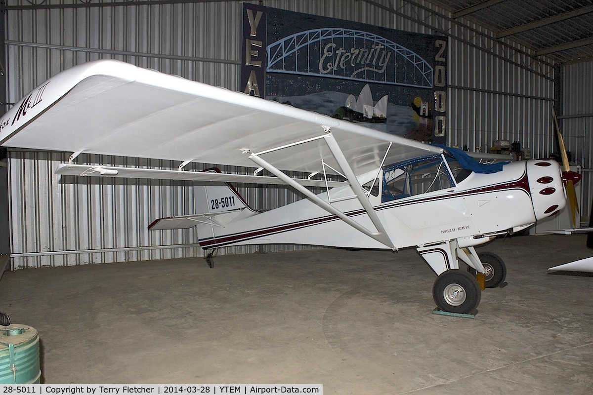 28-5011, Denney Kitfox Model 3 C/N N183, At Temora Airport during the 40th Anniversary Fly-In of the Australian Antique Aircraft Association
