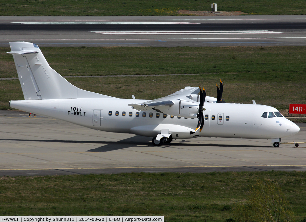 F-WWLT, 2014 ATR 42-600 C/N 1011, C/n 1011