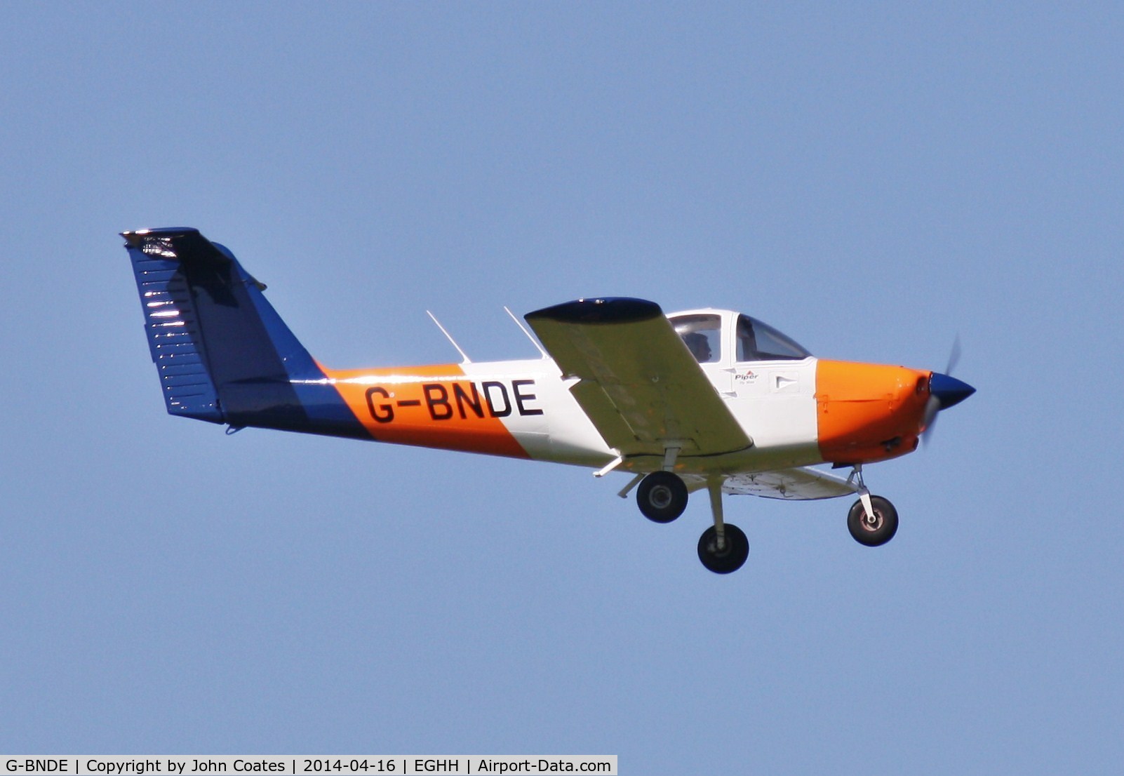 G-BNDE, 1979 Piper PA-38-112 Tomahawk Tomahawk C/N 38-79A0363, New scheme