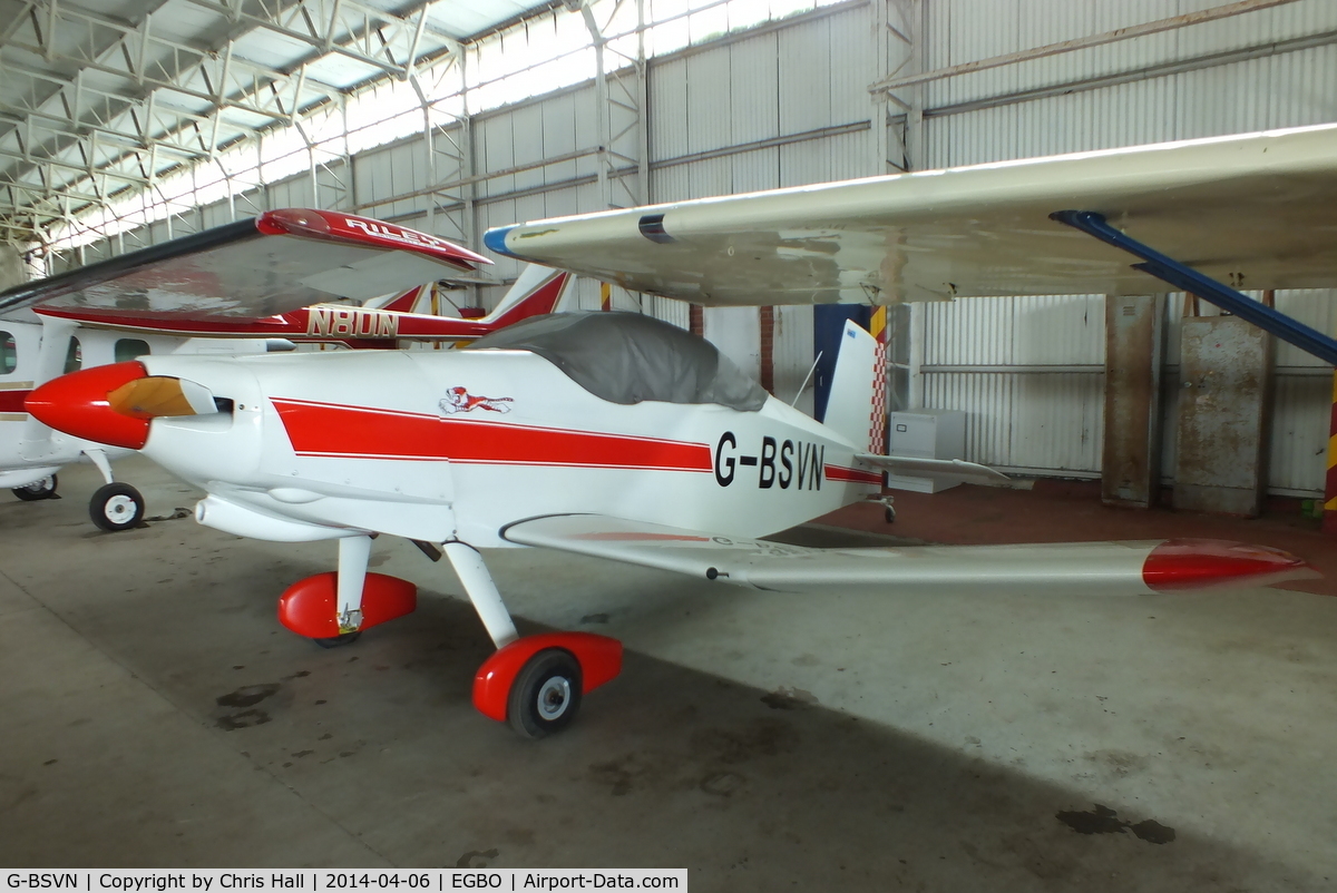 G-BSVN, 1967 Thorp T-18 Tiger C/N 107, privately owned