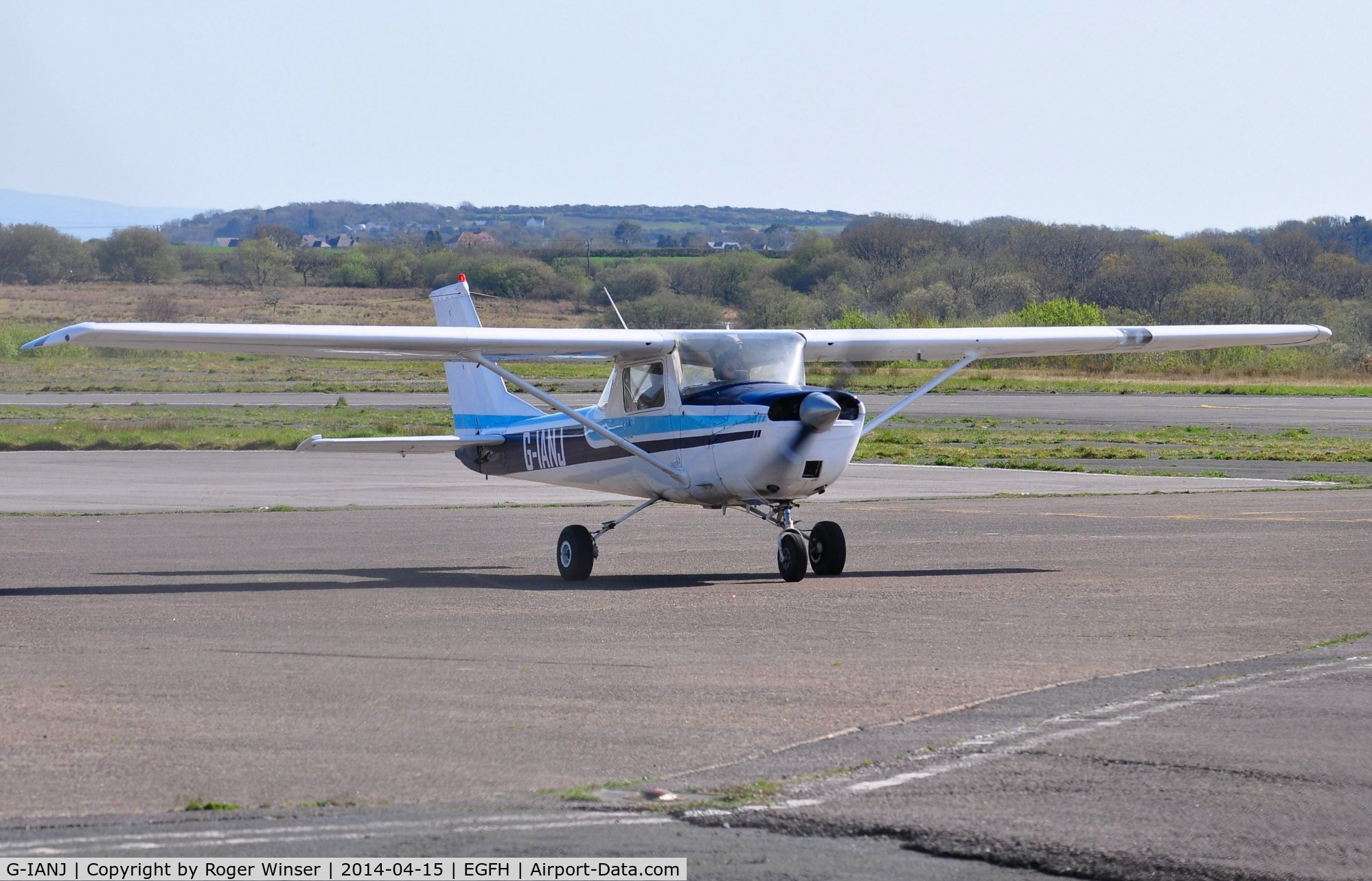 G-IANJ, 1970 Reims F150K C/N 0548, Visiting Reims/Cessna F150K operated by FlyWales.