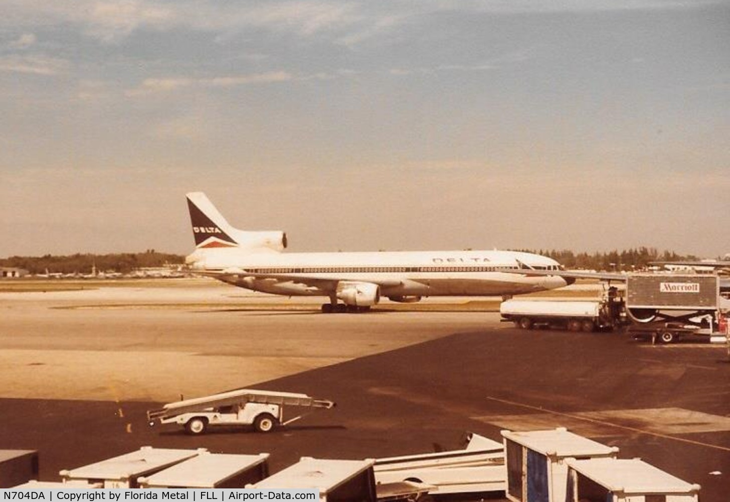 N704DA, 1973 Lockheed L-1011-385-1 TriStar 50 C/N 193C-1057, Delta L1011-1 taken by my father David Compton in 1978 on a family trip