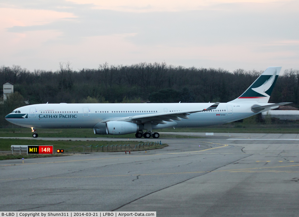 B-LBD, 2014 Airbus A330-343 C/N 1503, Delivery day...