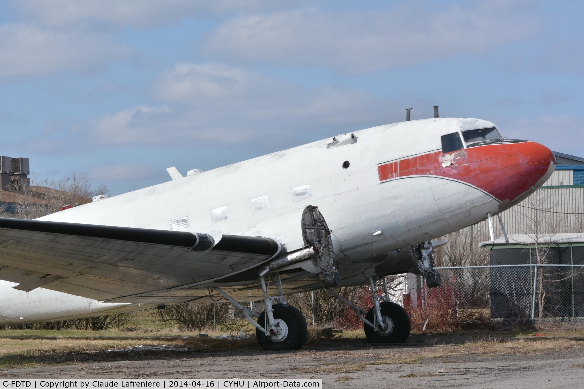 C-FDTD, 1944 Douglas C-47A-5-DK Skytrain C/N 12253, Was supposed to be  preserved part of the collection of the Air and Space Museum of Quebec (Fondation Aerovision Quebec) but he's abandoned in place since over 15 years engineless on the site of the Saint-Hubert airport.