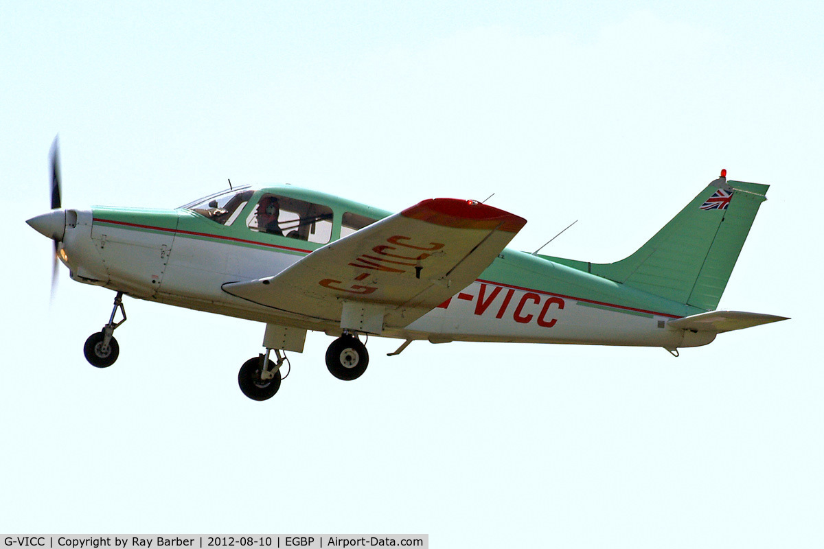 G-VICC, 1979 Piper PA-28-161 Cherokee Warrior II C/N 28-7916317, Piper PA-28-161 Warrior II [28-7916317] Kemble~G 10/08/2012