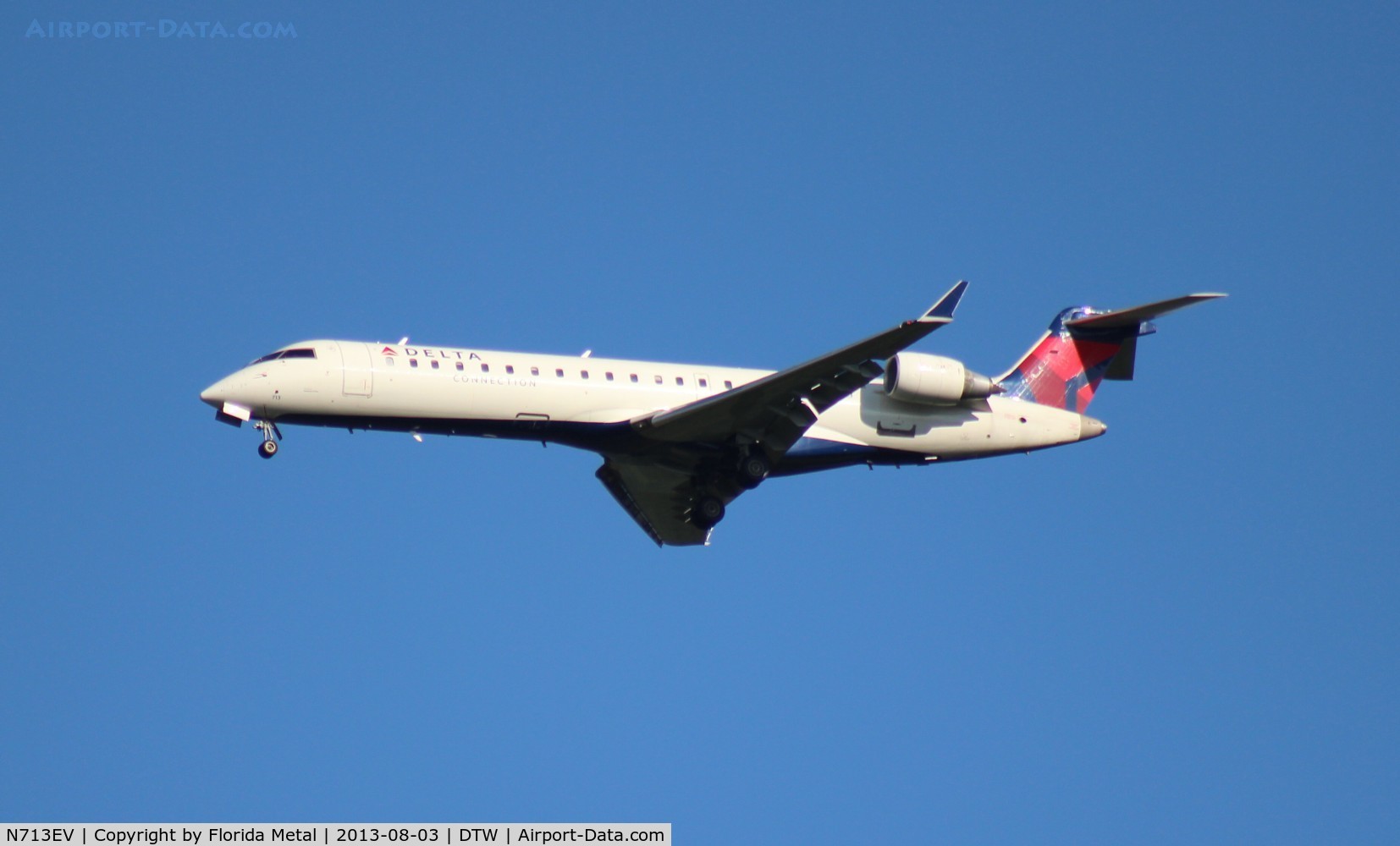 N713EV, 2003 Bombardier CRJ-701 (CL-600-2C10) Regional Jet C/N 10081, ASA CRJ-700