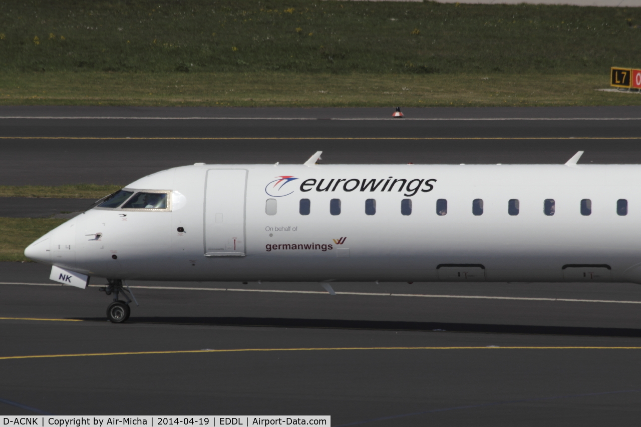 D-ACNK, 2010 Bombardier CRJ-900LR (CL-600-2D24) C/N 15251, Eurowings