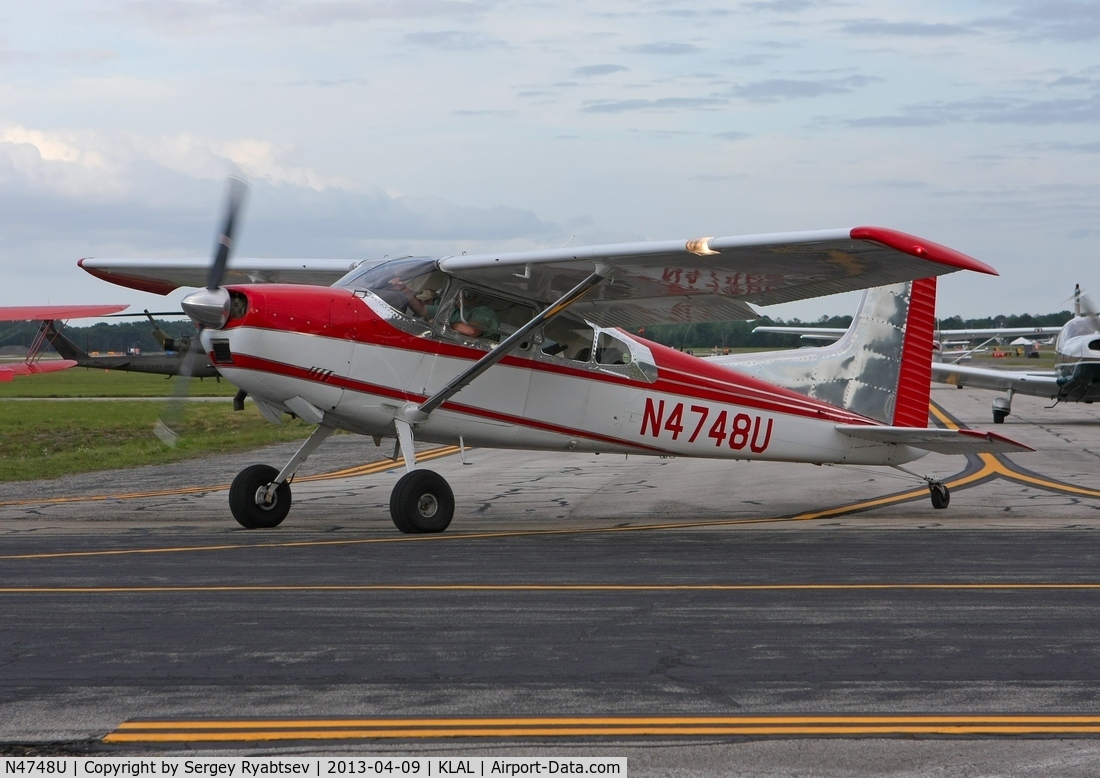 N4748U, 1965 Cessna 180 C/N 18051448, Sun'n-Fun 2013