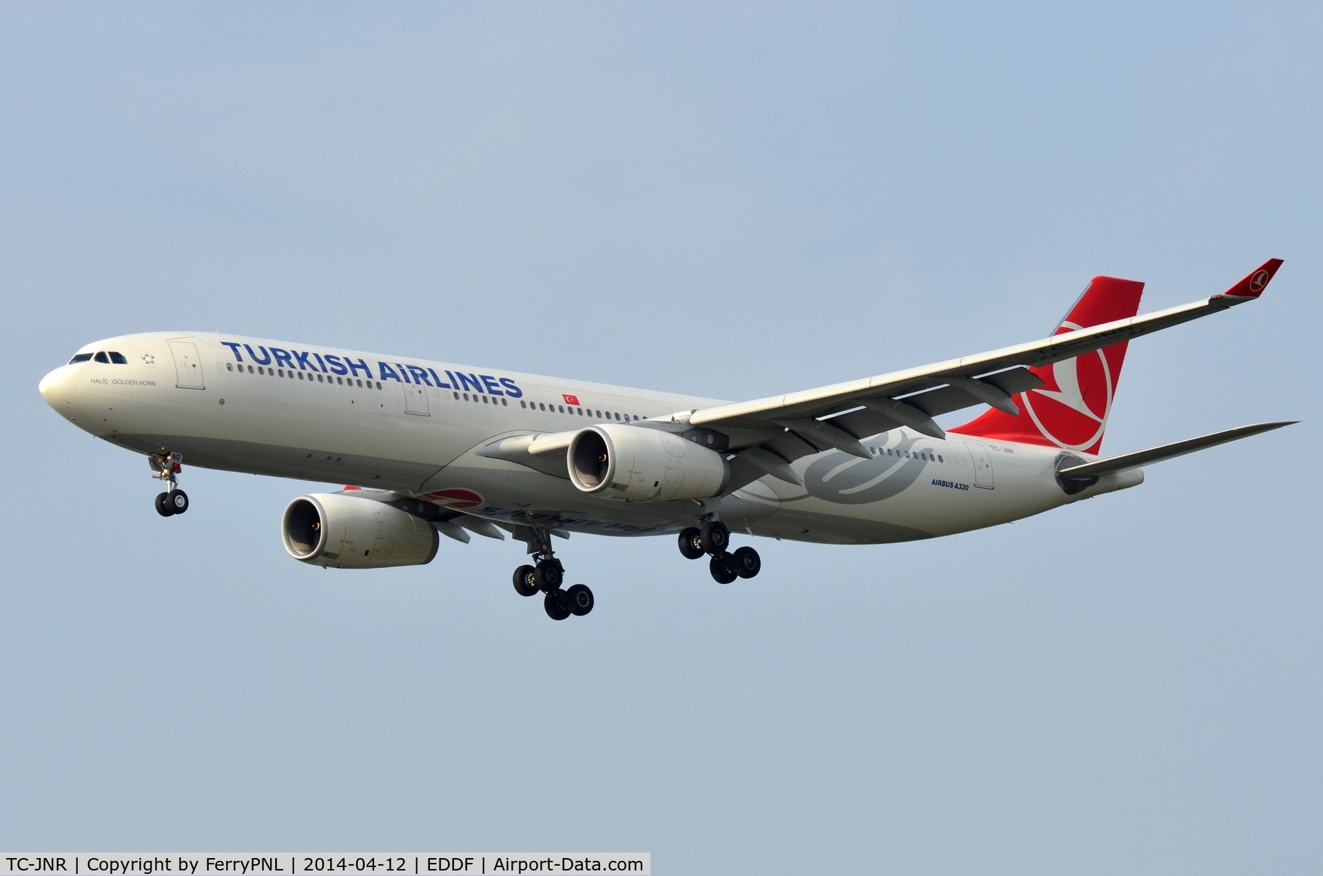 TC-JNR, 2012 Airbus A330-343X C/N 1311, Turkish A333 landing
