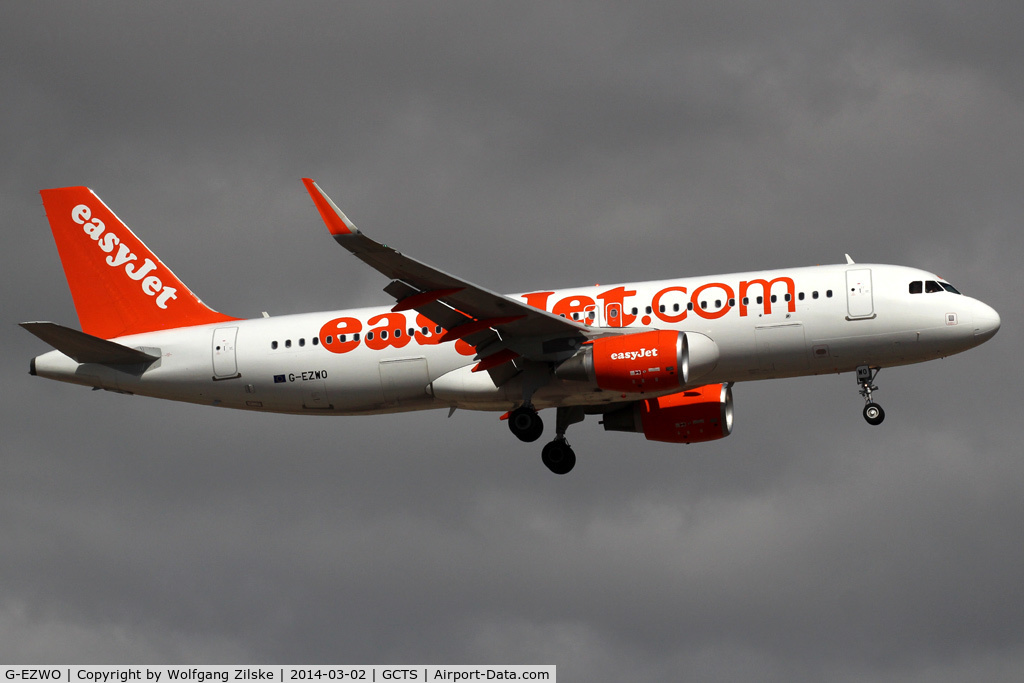 G-EZWO, 2013 Airbus A320-214 C/N 5785, visitor