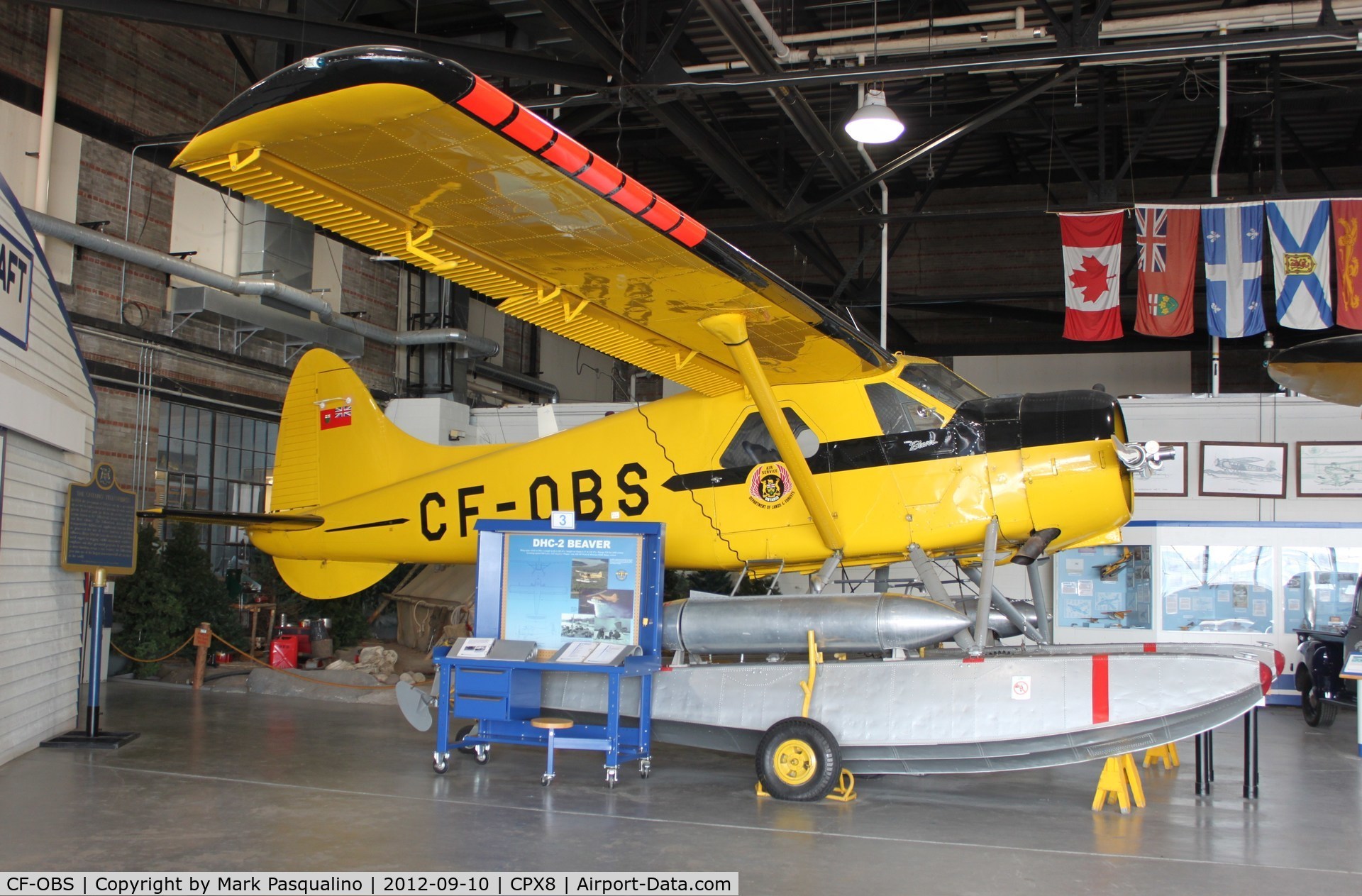CF-OBS, 1948 De Havilland Canada DHC-2 MK. I C/N 2, DHC-2 MK.I