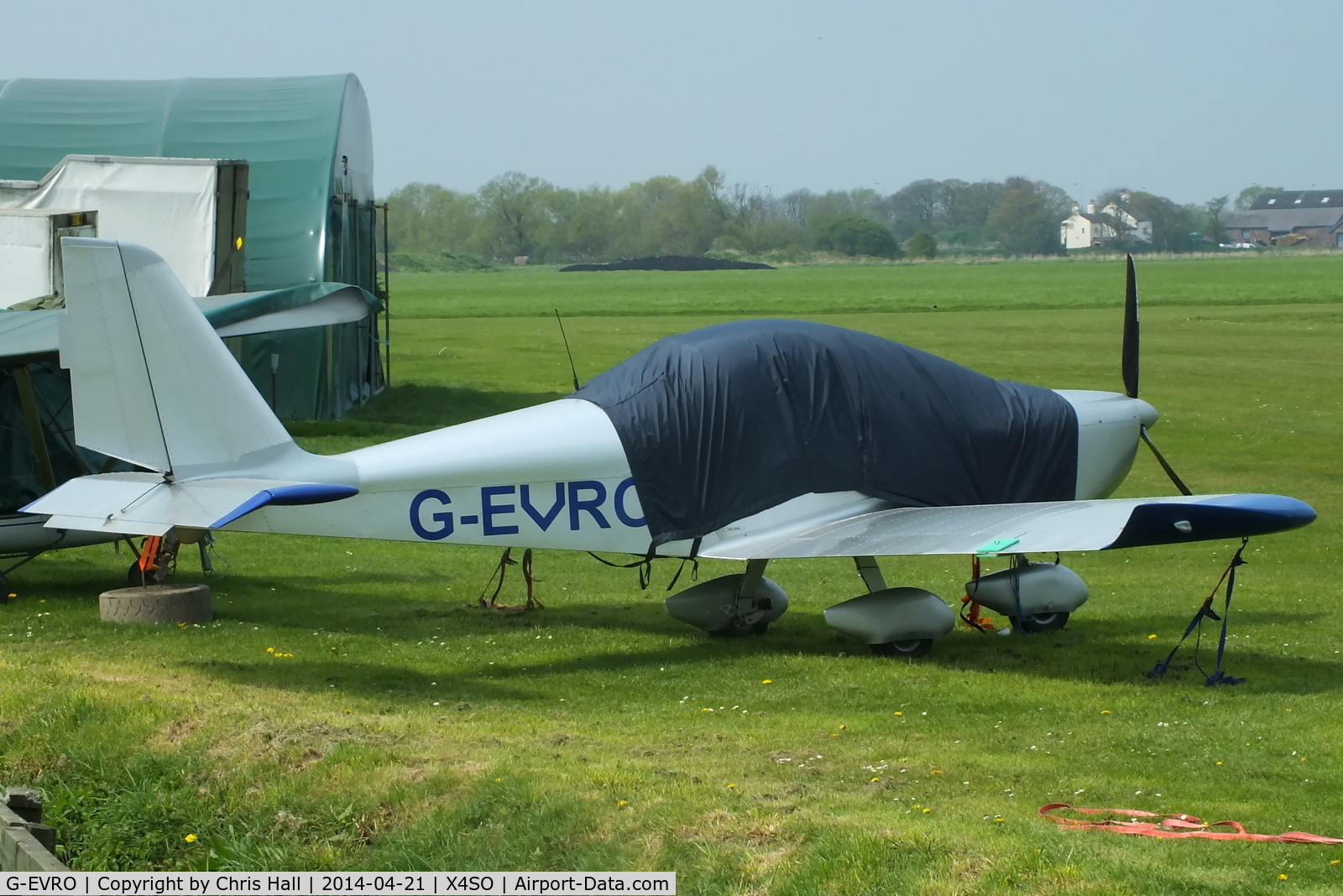 G-EVRO, 2004 Aerotechnik EV-97 Eurostar C/N PFA 315-14137, at Ince Blundell