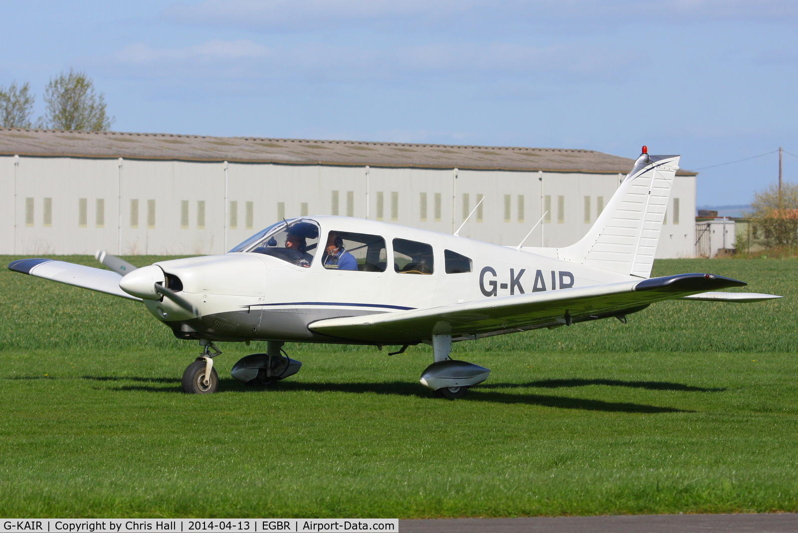 G-KAIR, 1978 Piper PA-28-181 Cherokee Archer II C/N 28-7990176, at Breighton's 'Early Bird' Fly-in 13/04/14
