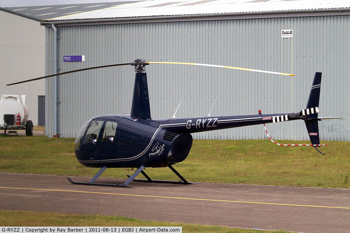 G-RYZZ, 2006 Robinson R44 Raven II C/N 11418, Robinson R-44 Raven II [11418] (Rise Helicopters) Staverton~G 13/08/2011