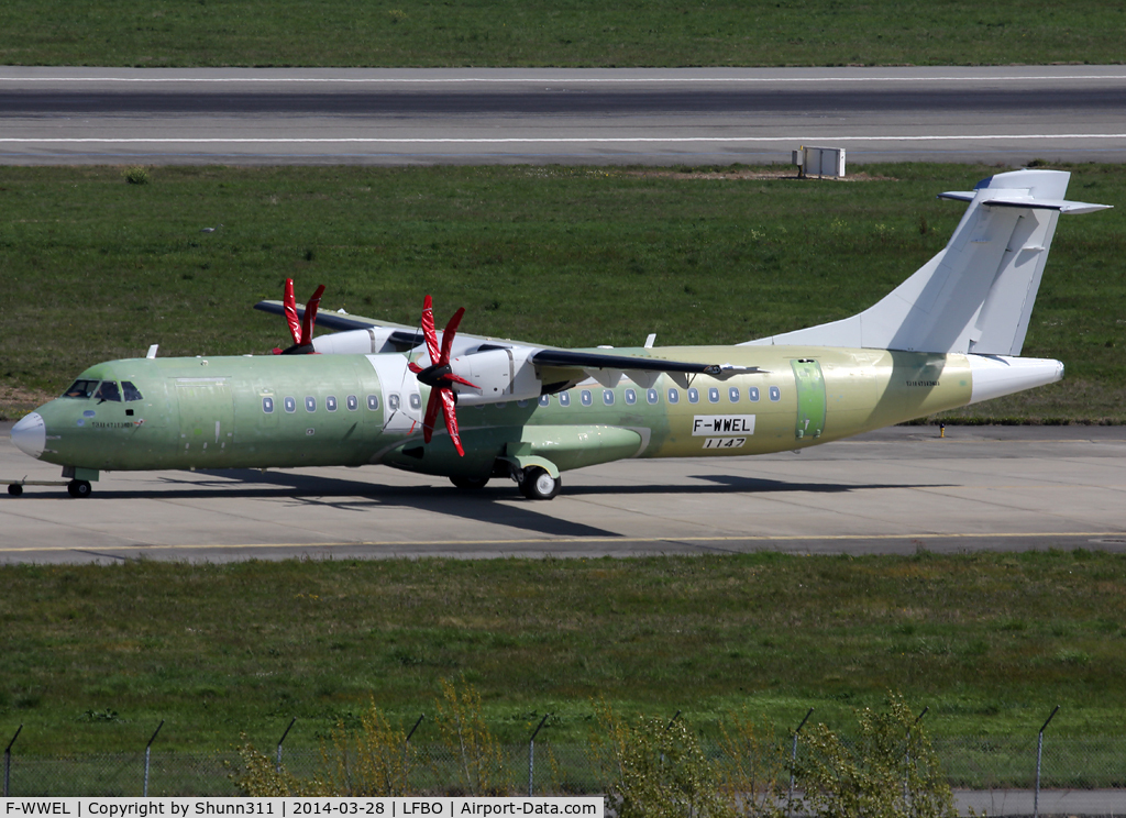 F-WWEL, 2014 ATR 72-600 C/N 1147, C/n 1147 - For Malindo Air