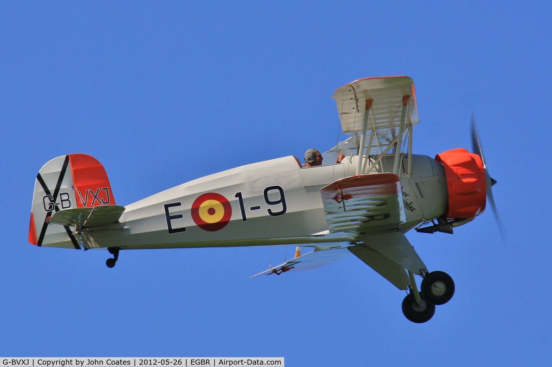 G-BVXJ, 1937 Bucker Bu-133C Jungmeister C/N E-19, Aerobatics