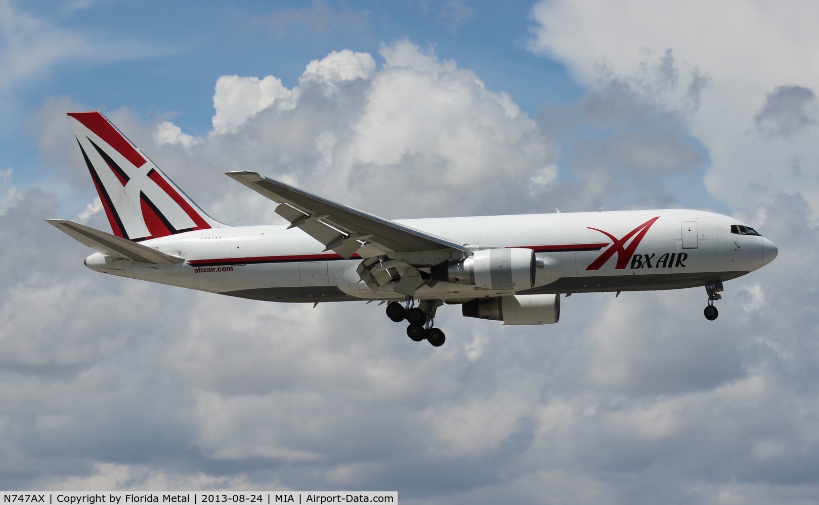 N747AX, 1983 Boeing 767-232/F C/N 22224, ABX 767-200