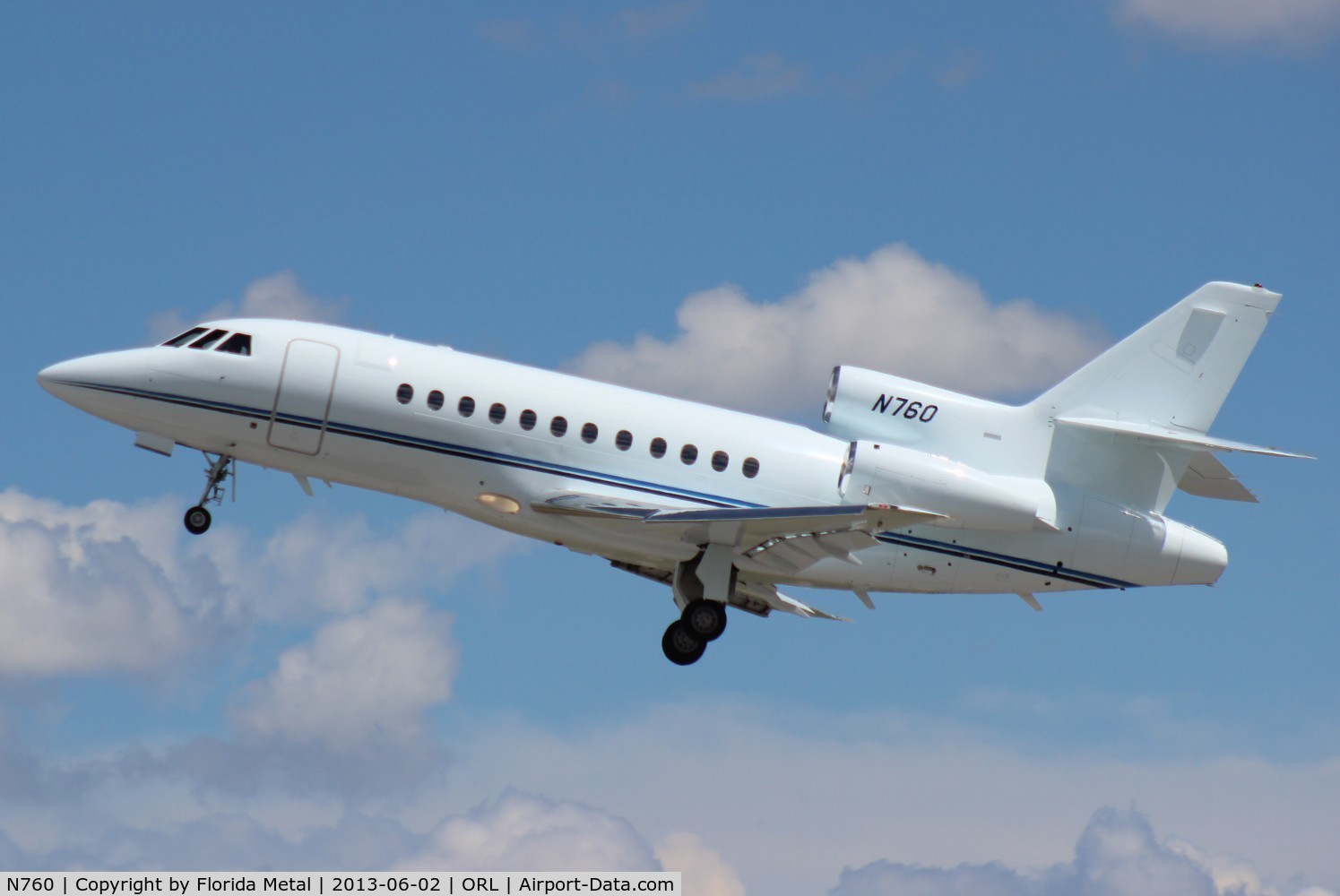 N760, 1996 Dassault Falcon 900EX C/N 003, Falcon 900EX