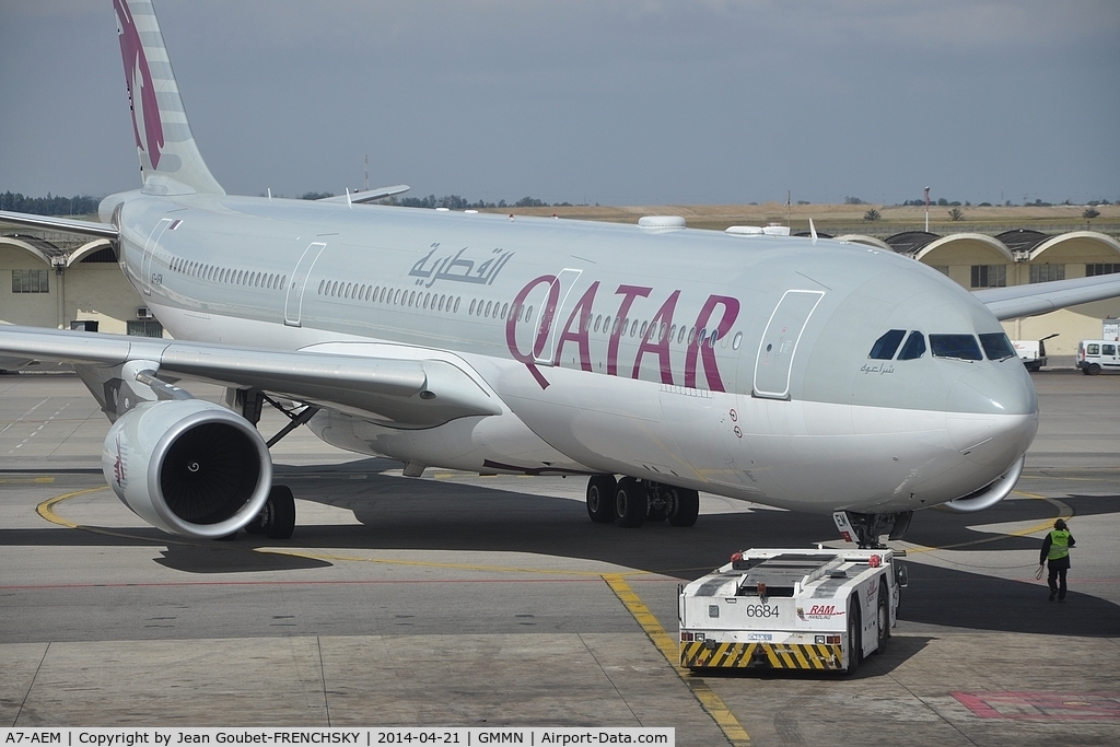 A7-AEM, 2007 Airbus A330-302 C/N 893, to Doha