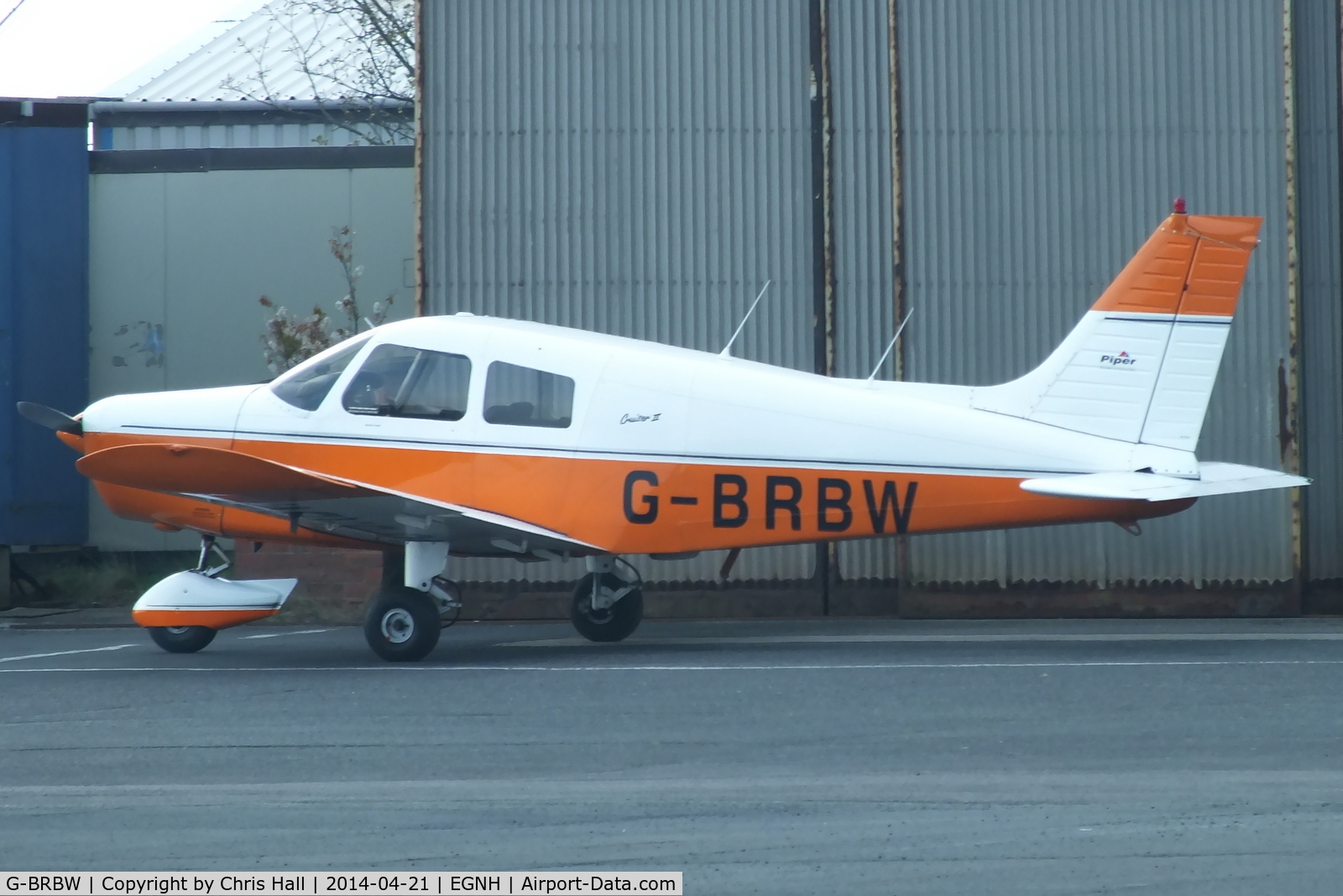 G-BRBW, 1974 Piper PA-28-140 Cherokee Cruiser C/N 28-7425153, Air Navigation and Trading Co