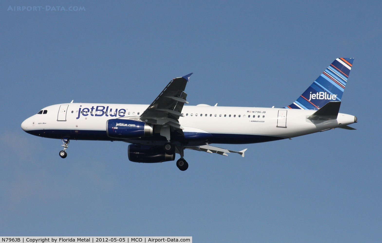 N796JB, 2012 Airbus A320-232 C/N 5060, Jet Blue A320