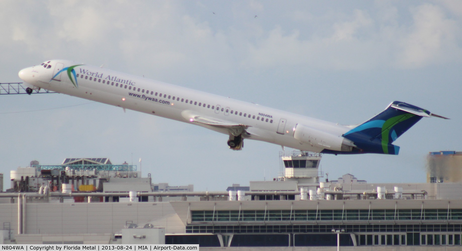 N804WA, 1987 McDonnell Douglas MD-83 (DC-9-83) C/N 49345, World Atlantic MD-83