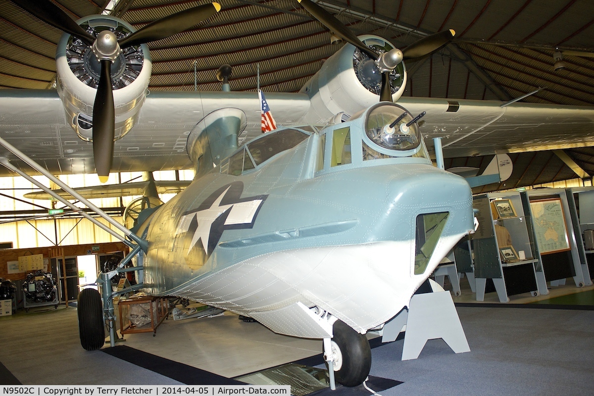 N9502C, 1944 Consolidated PBY-5A Catalina C/N 46624, 1944 Consolidated PBY-5A, ex Bu 46624 at Perth Aviation Heritage Museum