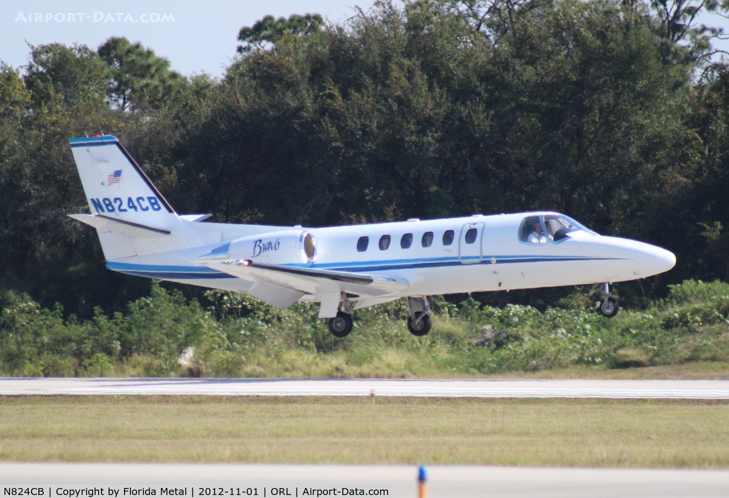 N824CB, 1997 Cessna 550 C/N 550-0824, Citation 550
