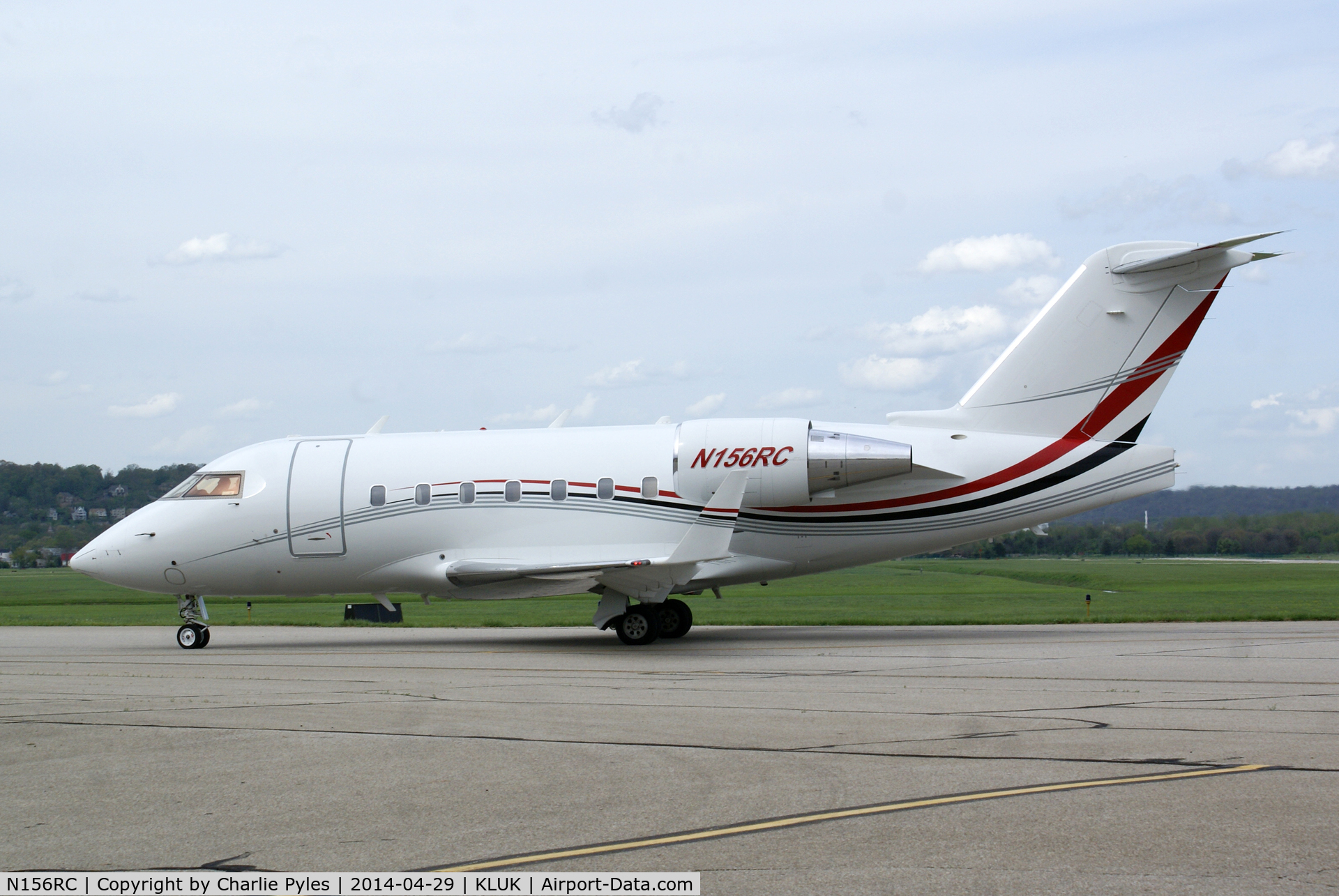 N156RC, 2000 Bombardier Challenger 604 (CL-600-2B16) C/N 5446, A KLUK resident a/c
