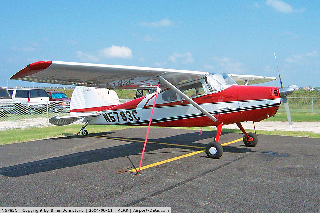 N5783C, 1950 Cessna 170 C/N 19737, N5783C Cessna 170 2RB 11.9.04